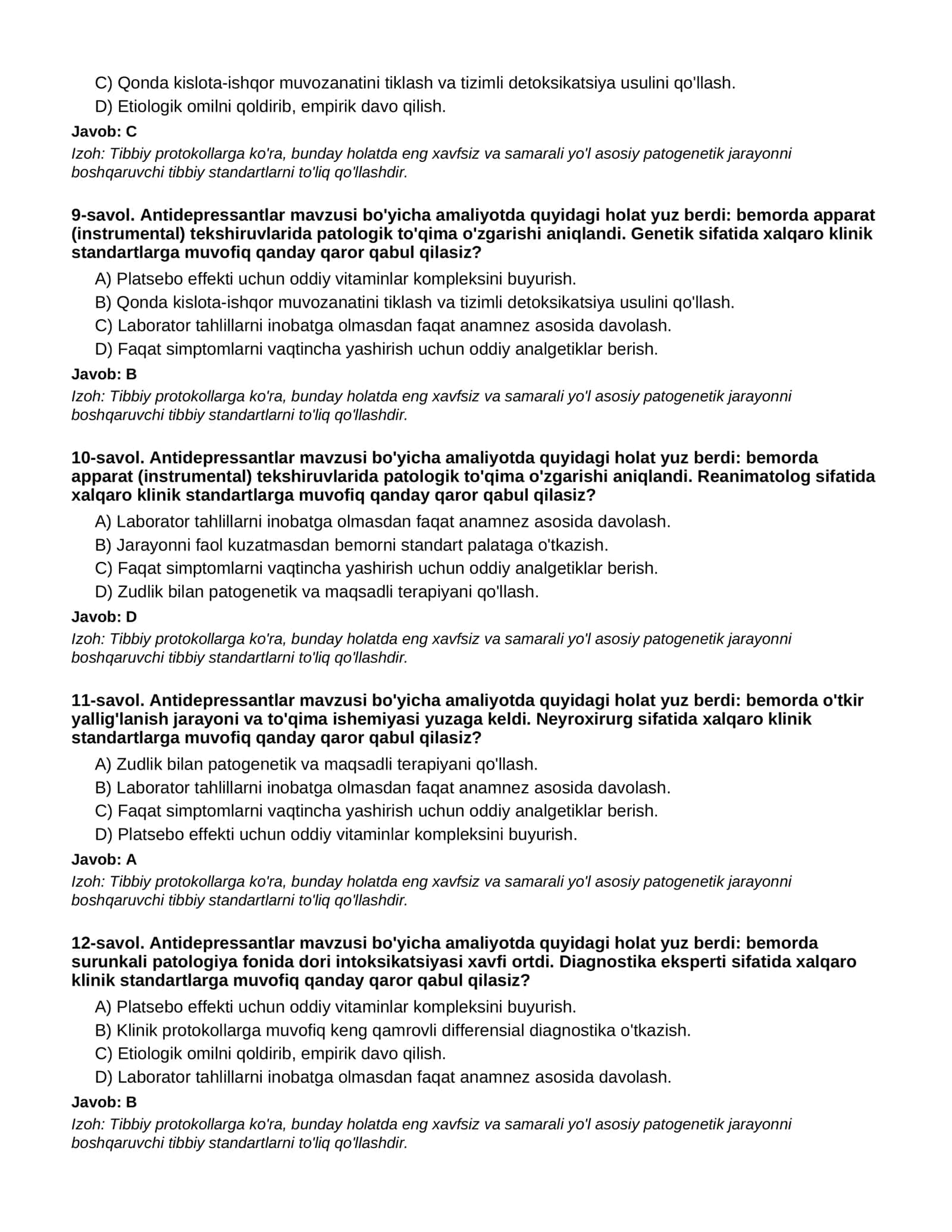 ANTIDEPRESSANTLAR - 1-QISM 3