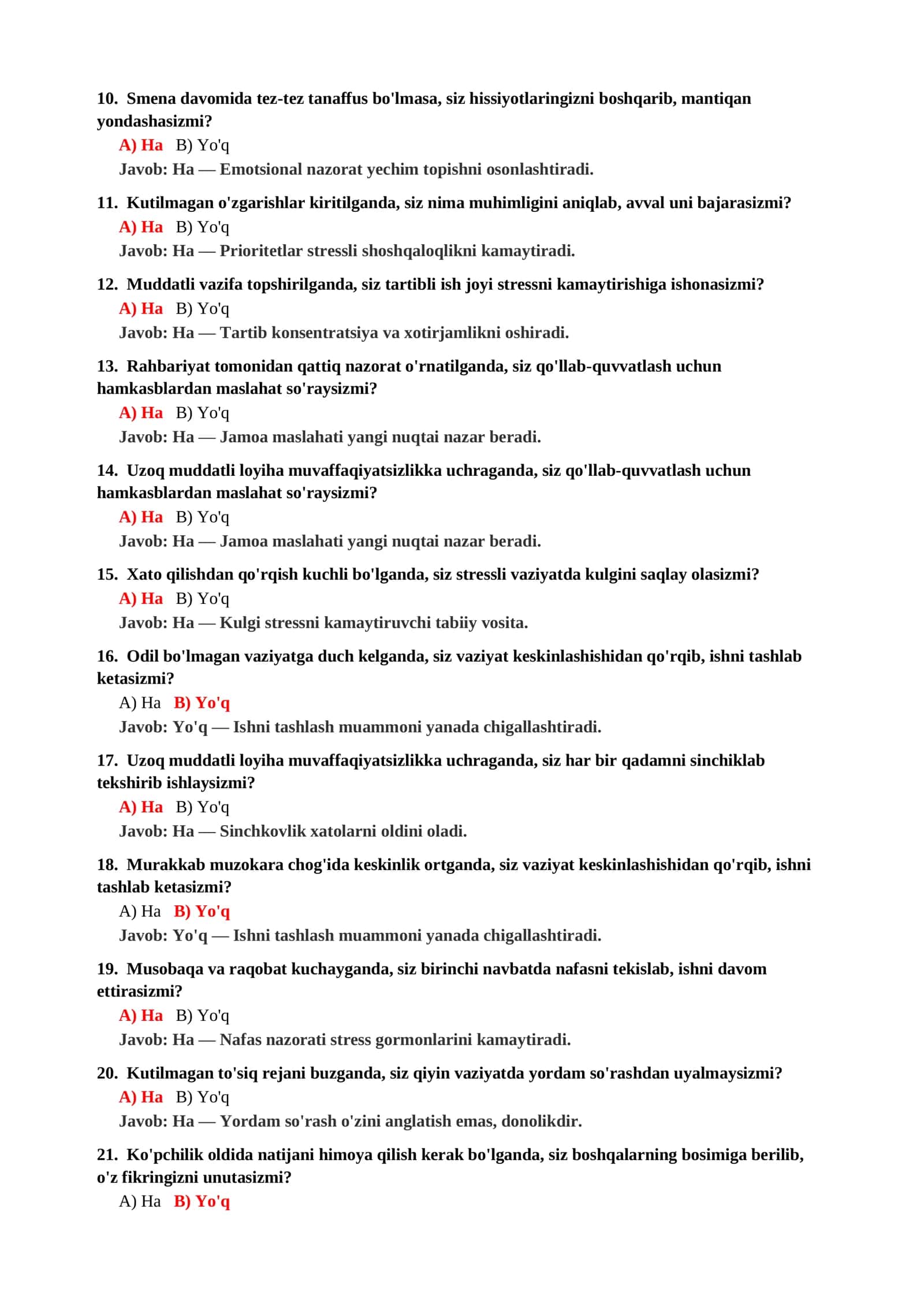 PSIXOLOGIYA TARIXI FANIDAN TESTLAR 3