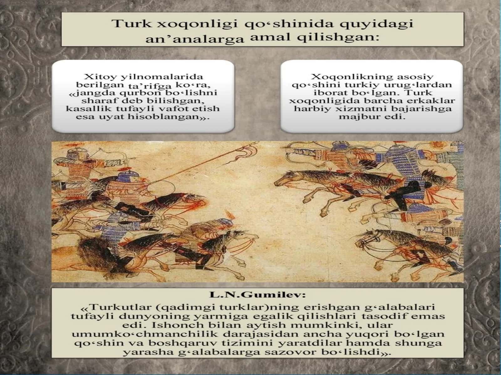 РИВОЖЛАНГАН ЎРТА АСРЛАРДА ЎРТА ОСИЁДА ҲАРБИЙ ИШ ТАРИХИ 3