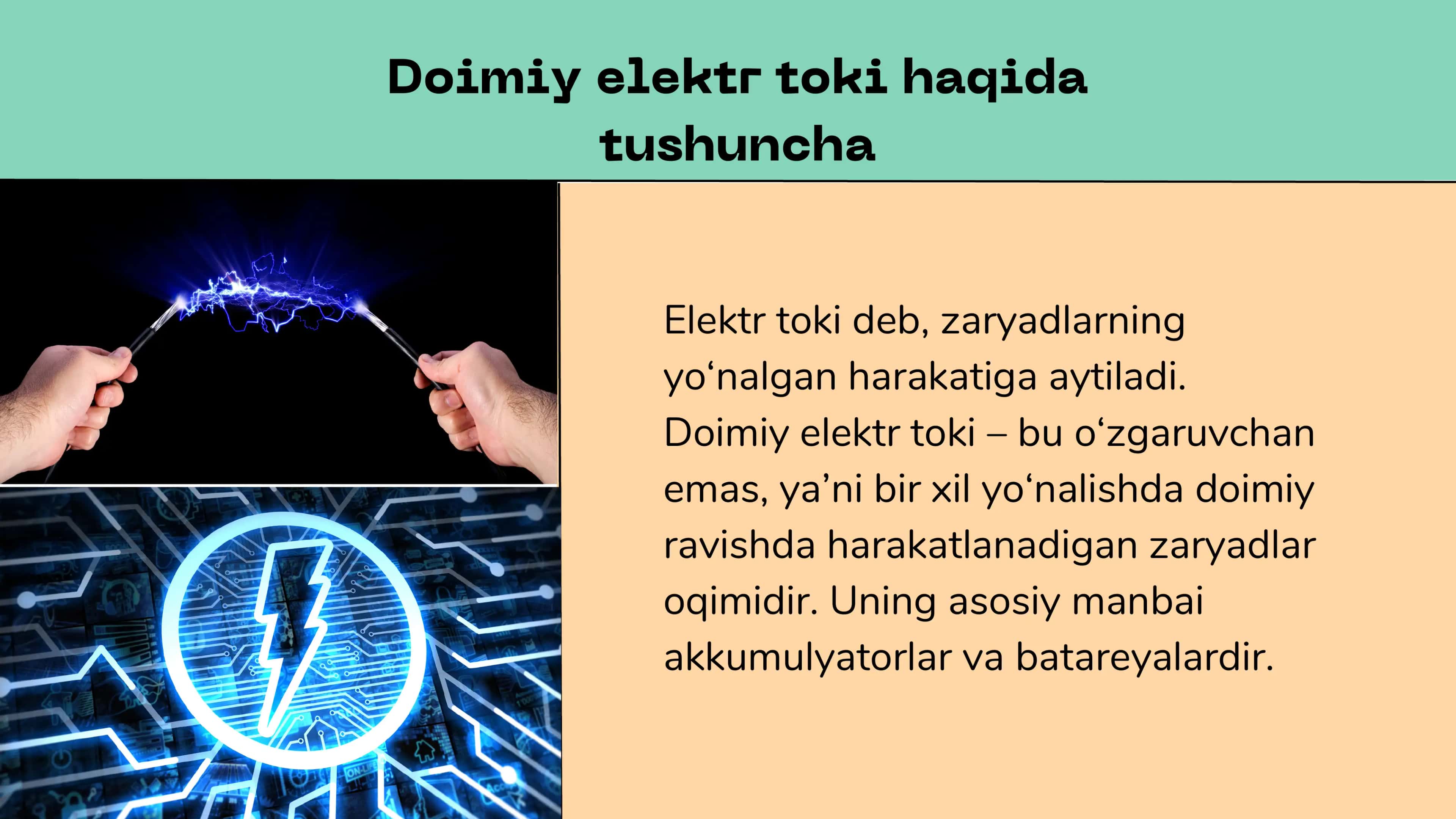 Doimiy elektr toki 3