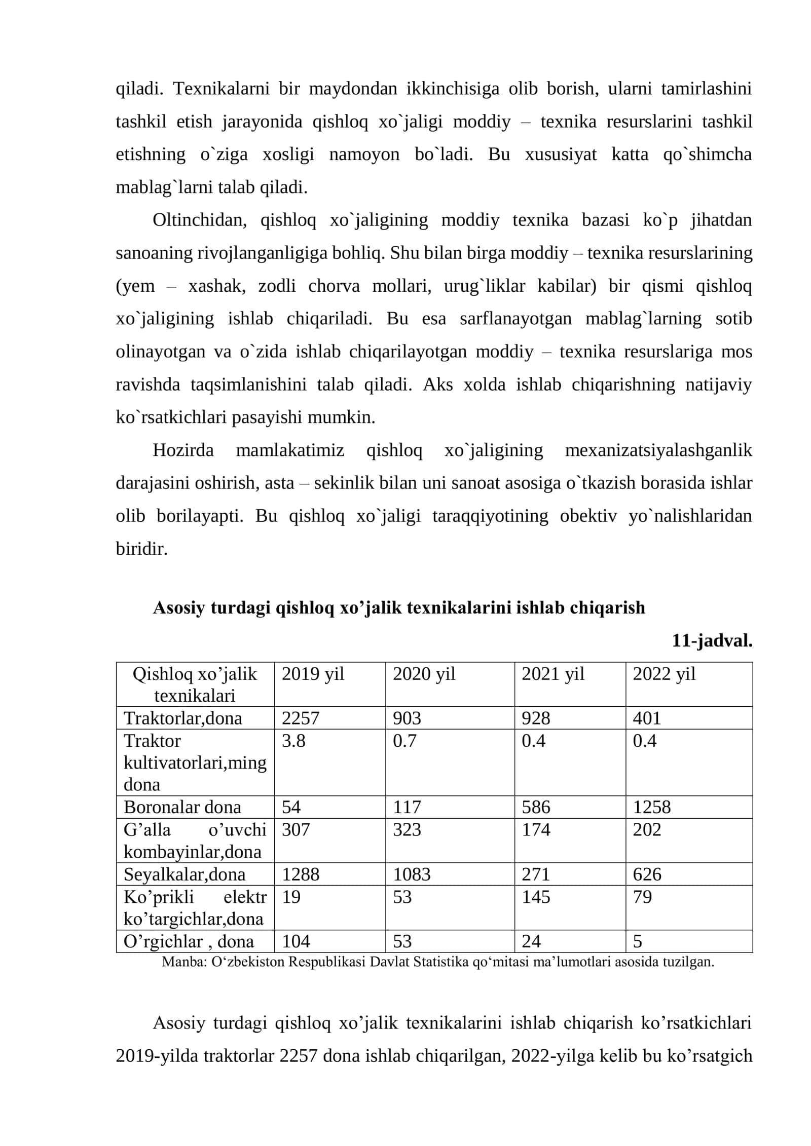 Qishloq xo'jaliginig moddiy-texnika resurslari 3