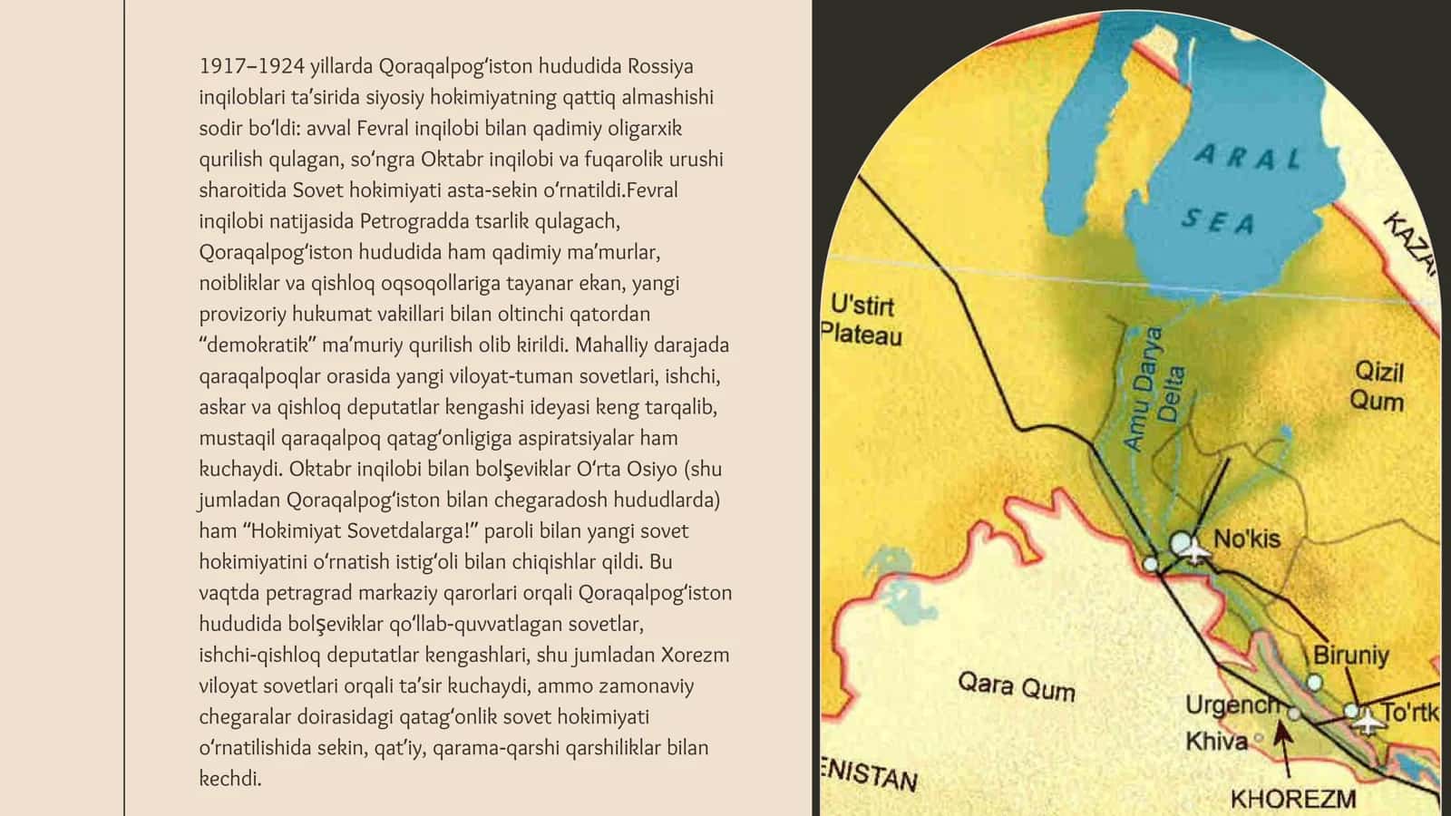 1917-1991-yillarda Qoraqalpogʻiston (Sovet hokimiyatining oʻrnatilishi va va mustahkamlanishi) 3