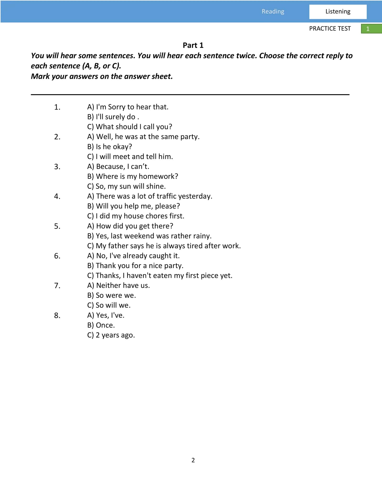 CEFR Mock 1 3