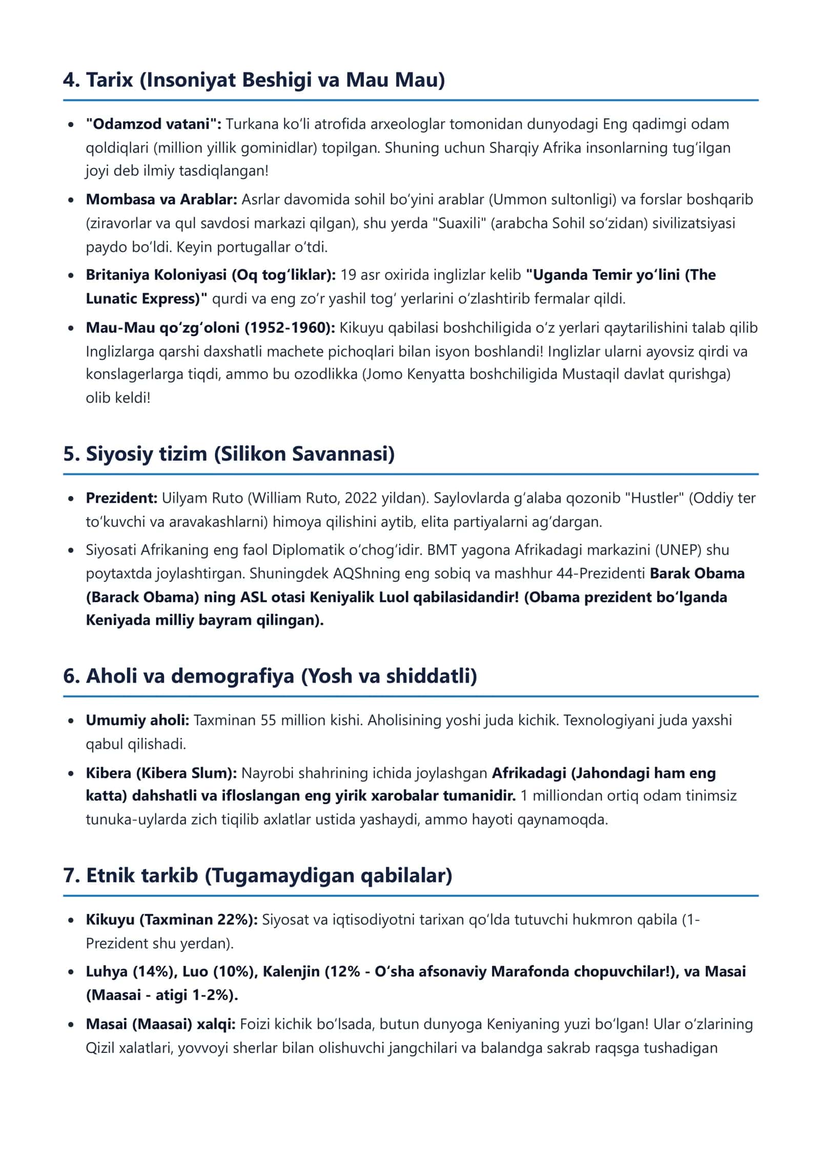DUNYO DAVLATLARI ENSIKLOPEDIYASI KENIYA RESPUBLIKASI 3