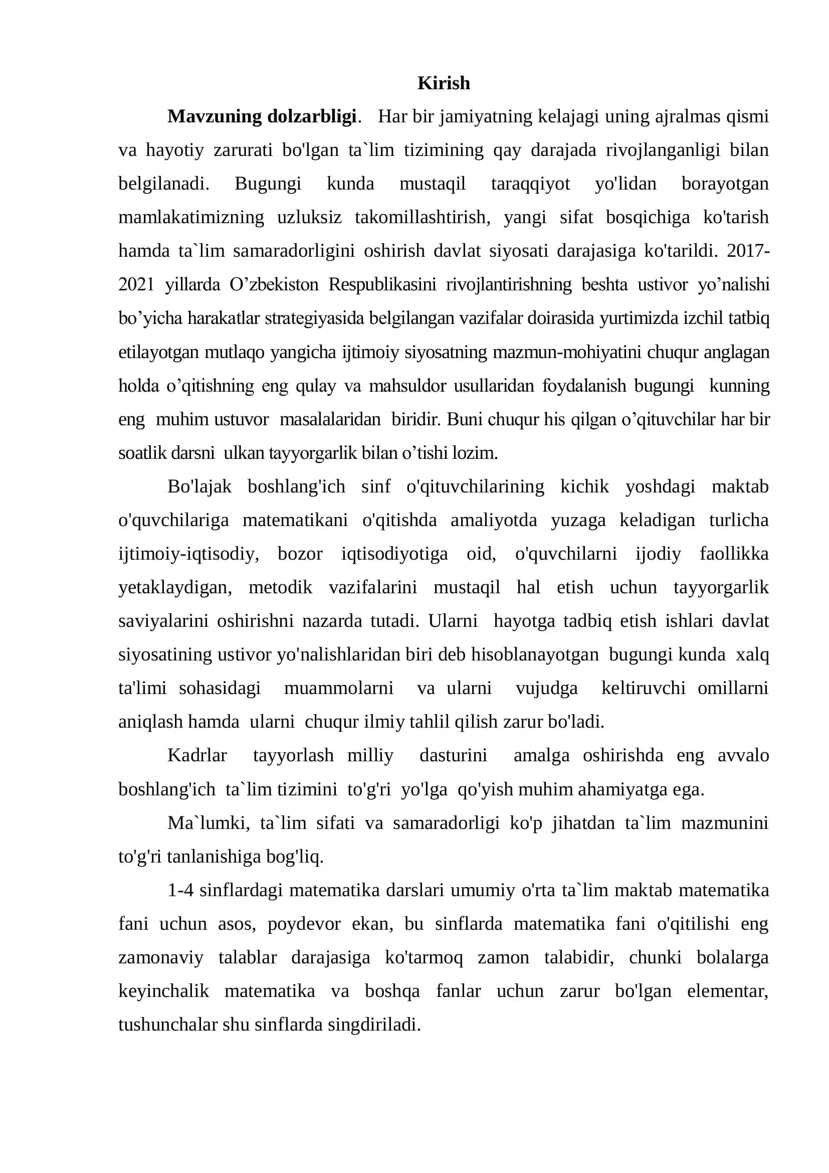 Boshlangich sinf o’quvchilarini ismli sonlar ustida arifmetik amallar bajarishga o’rgatish 3
