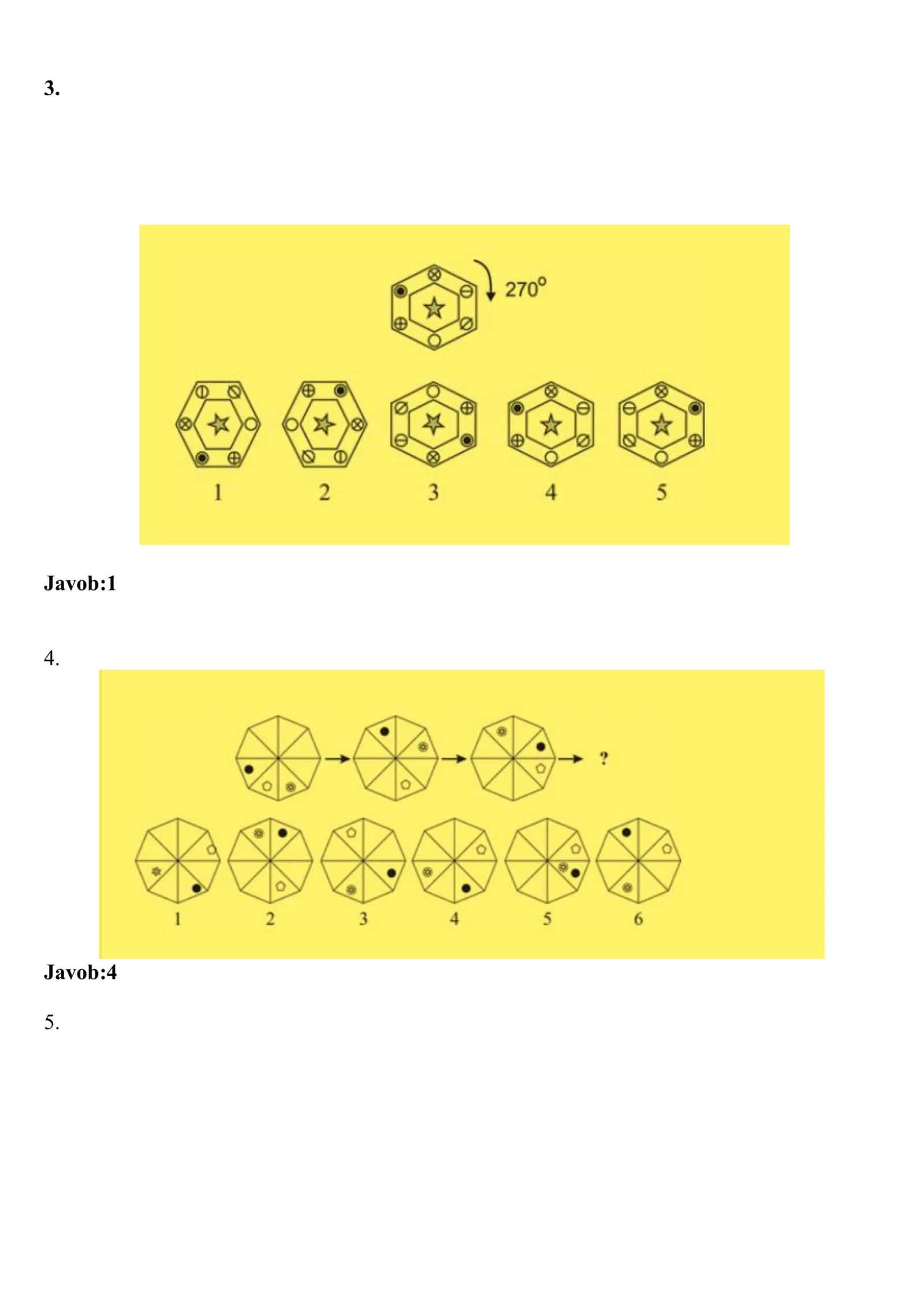 2026 Argos IQ test savollari javoblari 3
