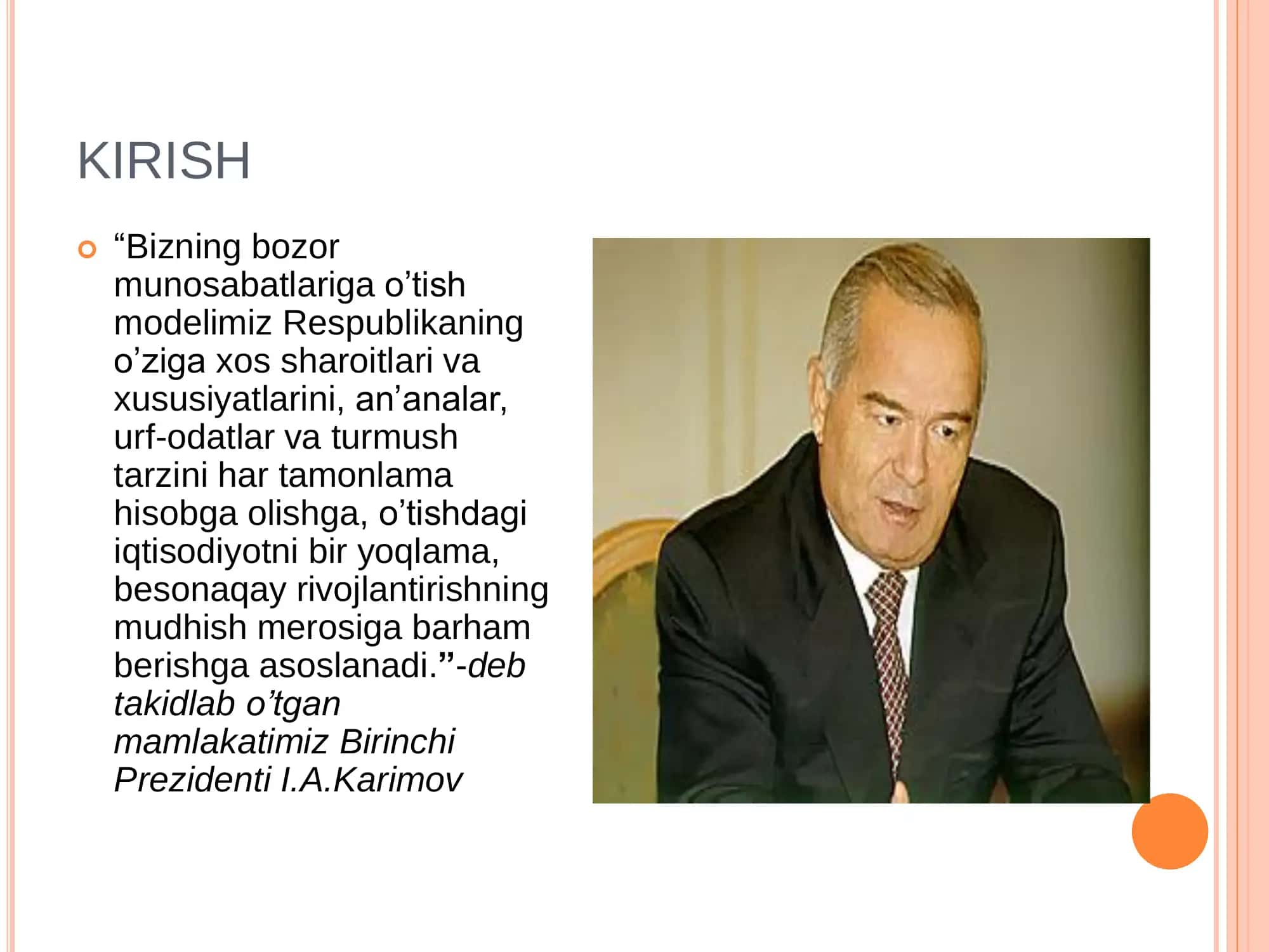 BOZOR IQTISODIYOTIGA O‘TISH DAVRI VA UNING O‘ZBEKISTONDAGI XUSUSIYATLARI 3
