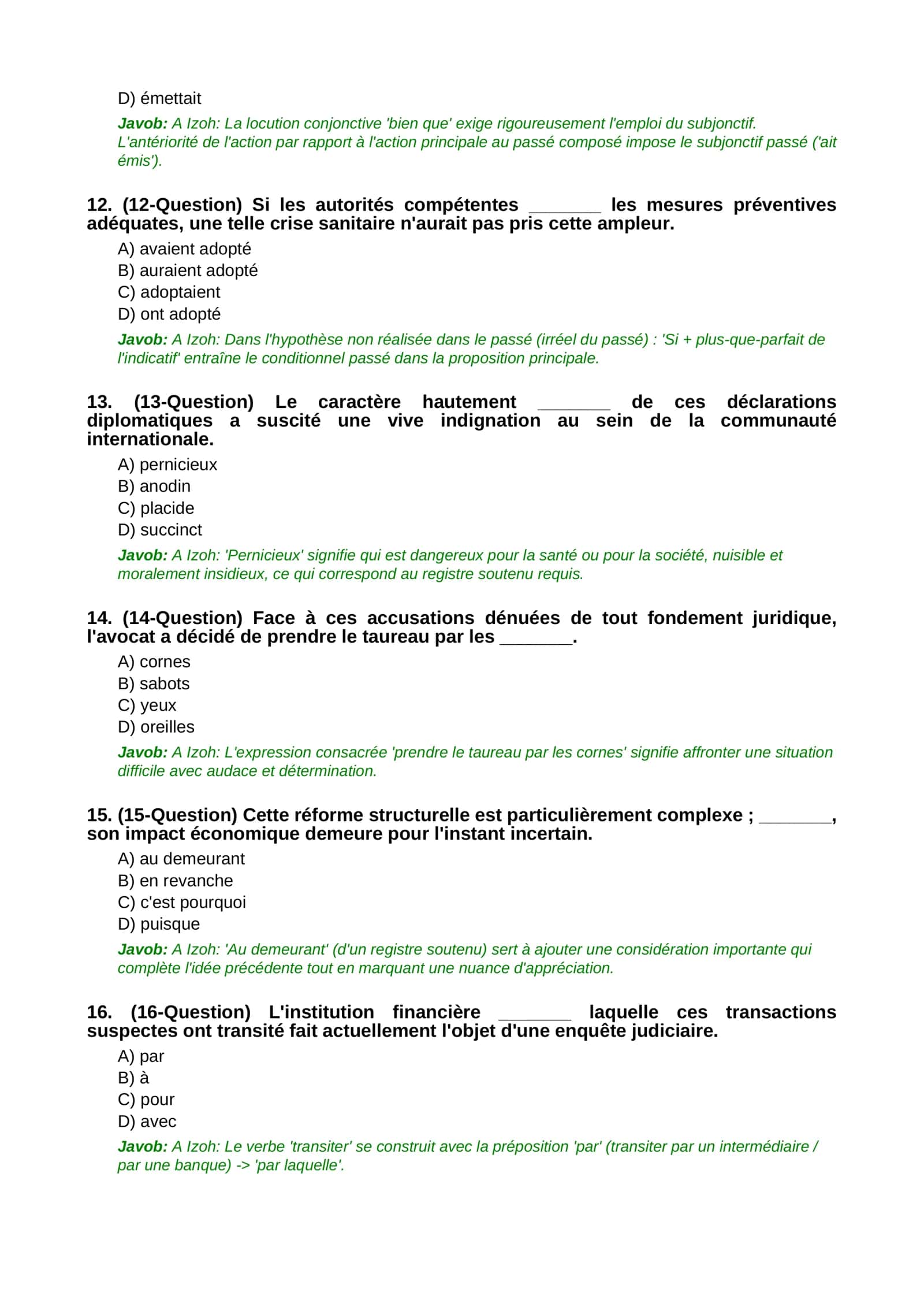 FRANSUZ TILI (FRANÇAIS - MILLIY SERTIFIKAT & CEFR C1/DALF C1) EXPERT / MILLIY SERTIFIKAT (OLIY QIYINLIK DARAJASI) 3