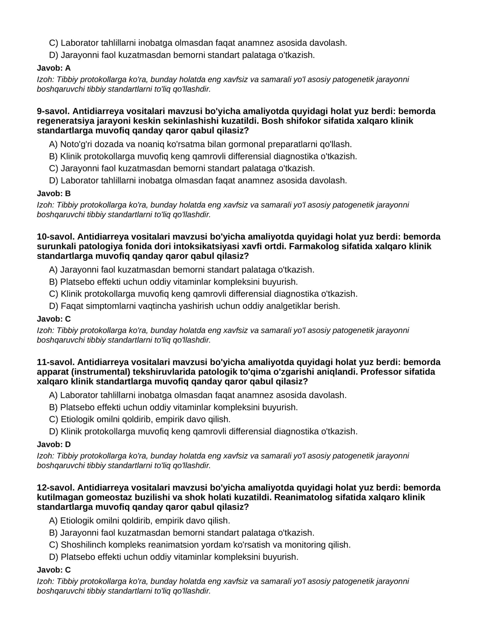 ANTIDIARREYA VOSITALARI - 2-QISM 3