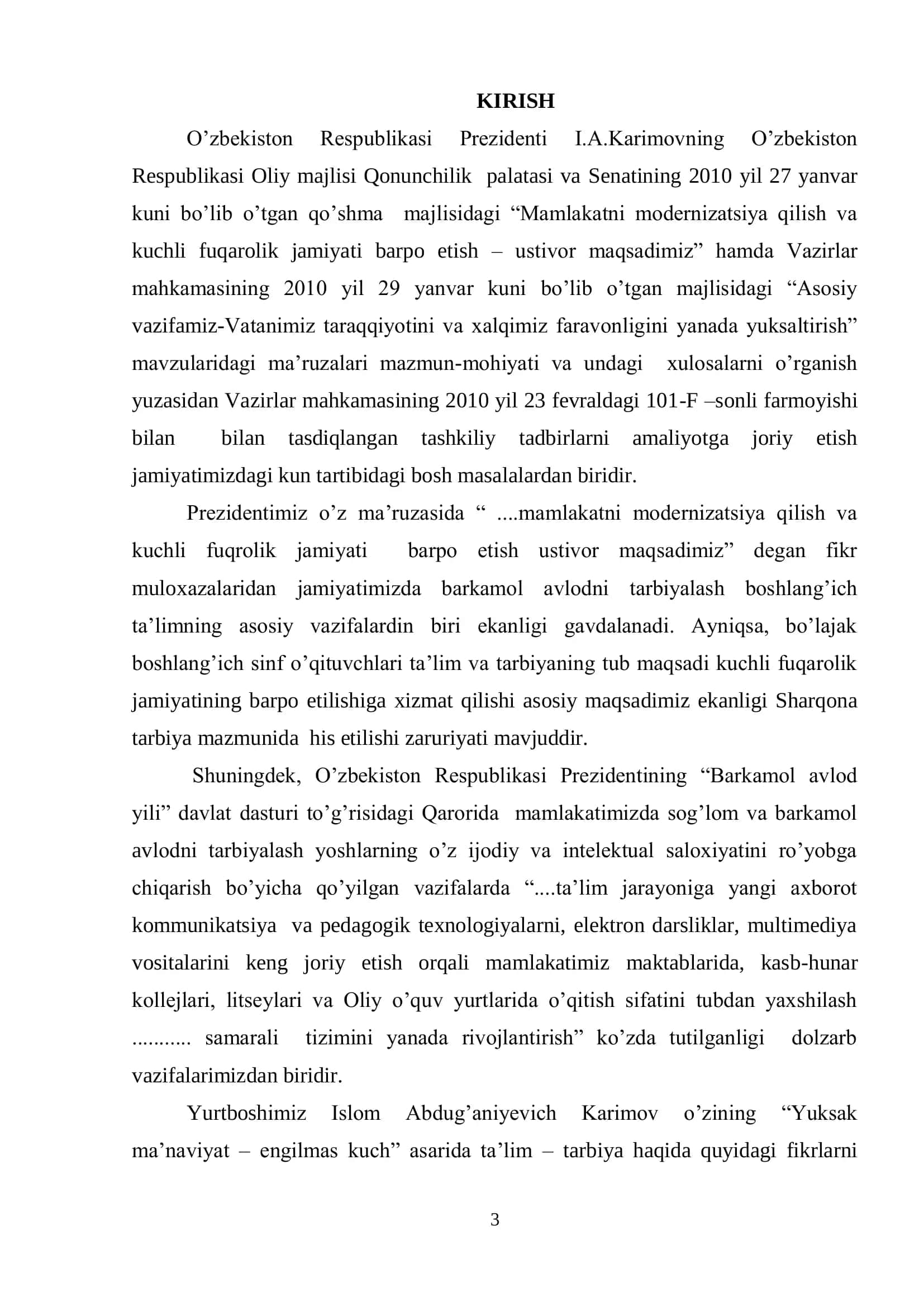 3-sinf o’quvchilarini tenglamalar tuzish bilan masalalar yechishga o’rgatish metodikasi 3