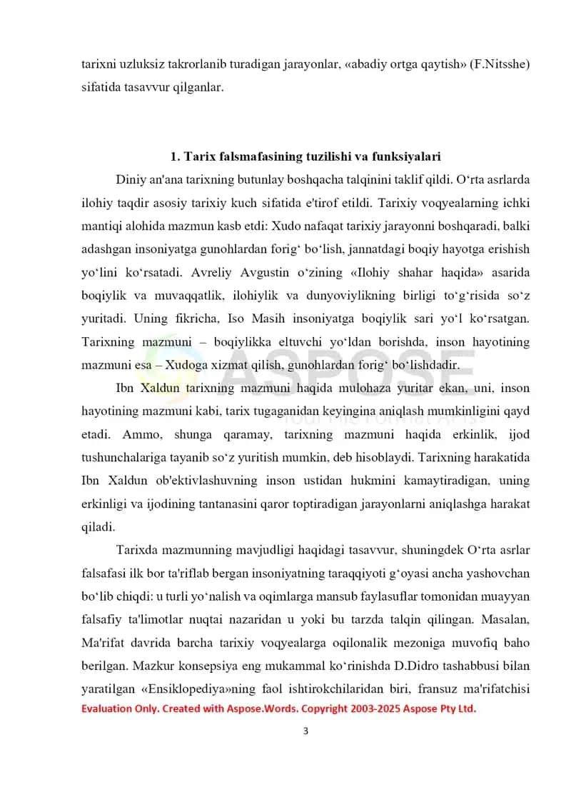 Tarix falsafasi 3