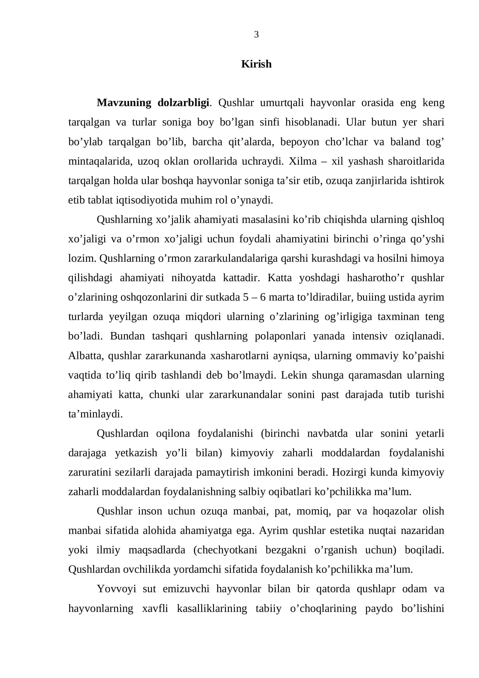 O’zbekistonda qora peshonali qarqunoqning ekologiyasi 3