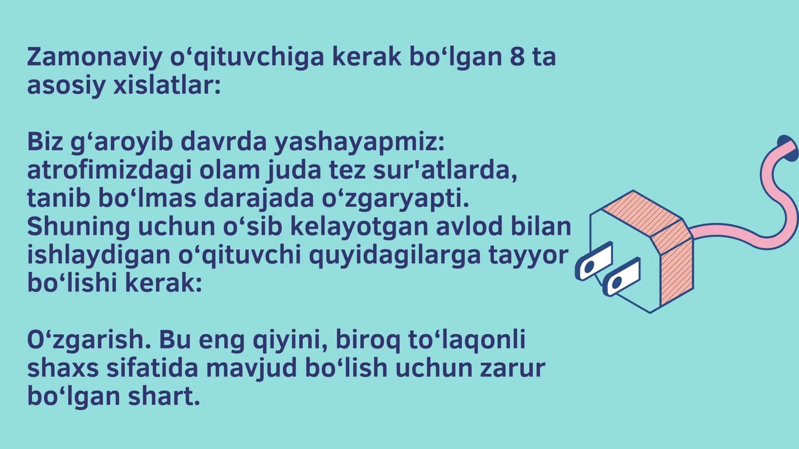 Zamonaviy o‘qituvchi 3