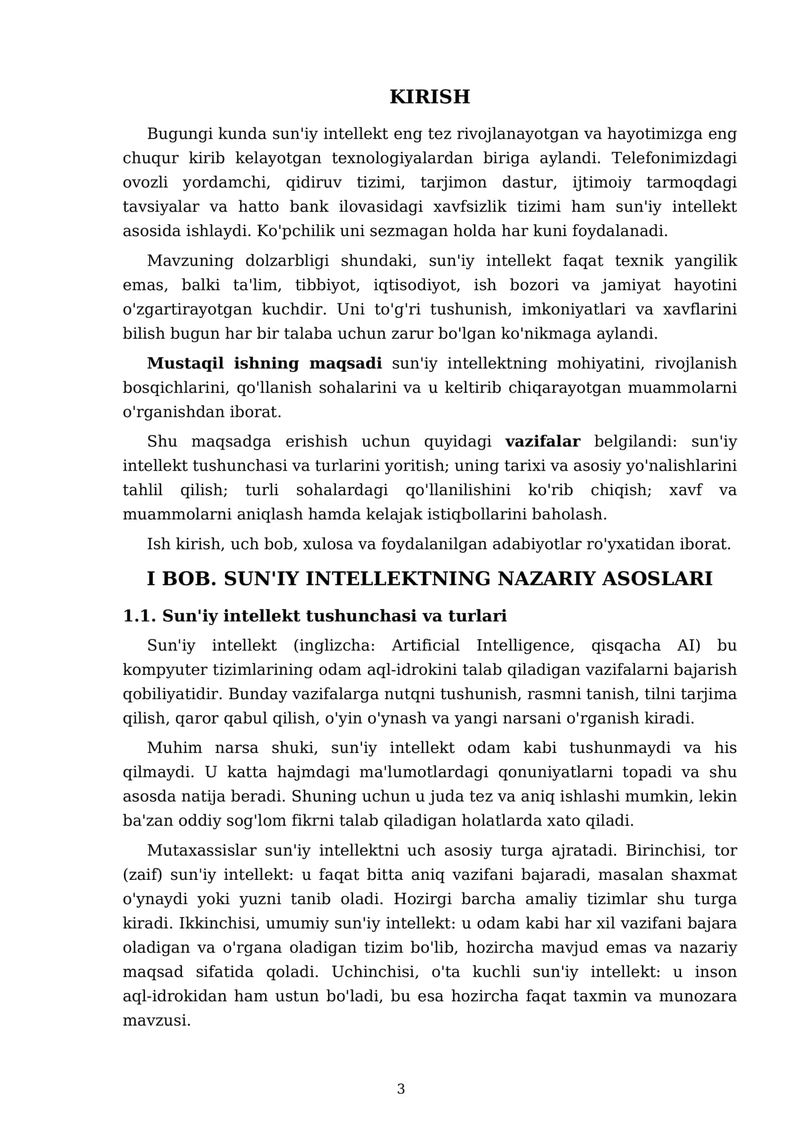 Sun'iy intellekt va uning zamonaviy jamiyatdagi o'rni 3