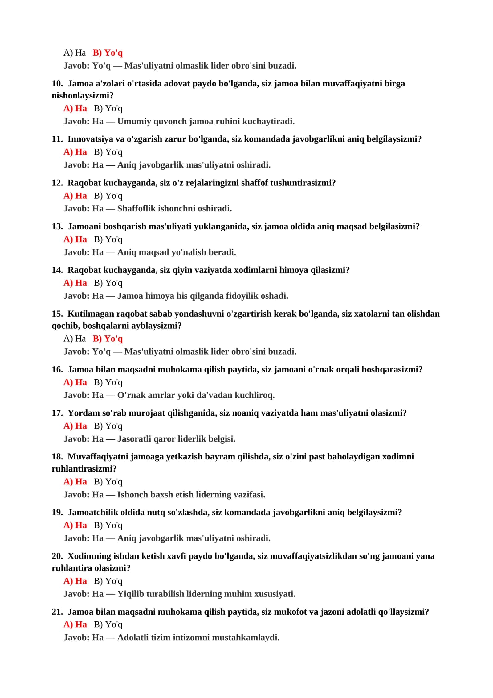 IDROK PSIXOLOGIYASI FANIDAN TESTLAR 3