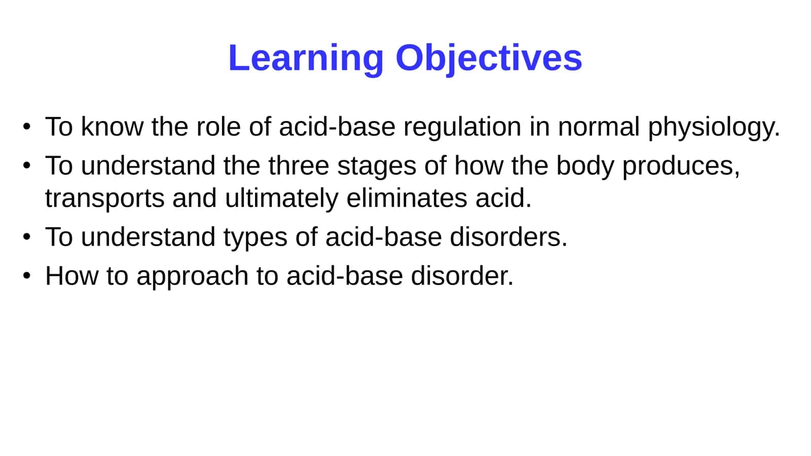 Acid-Base Disorders 3