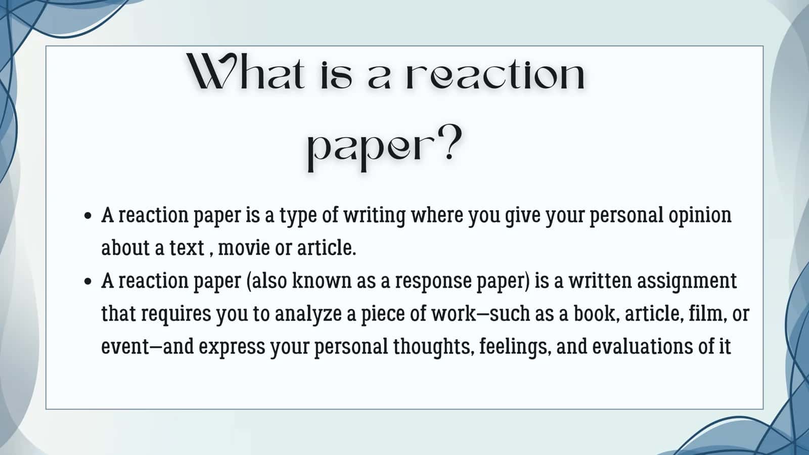 Reaction paper and Computer crime 3