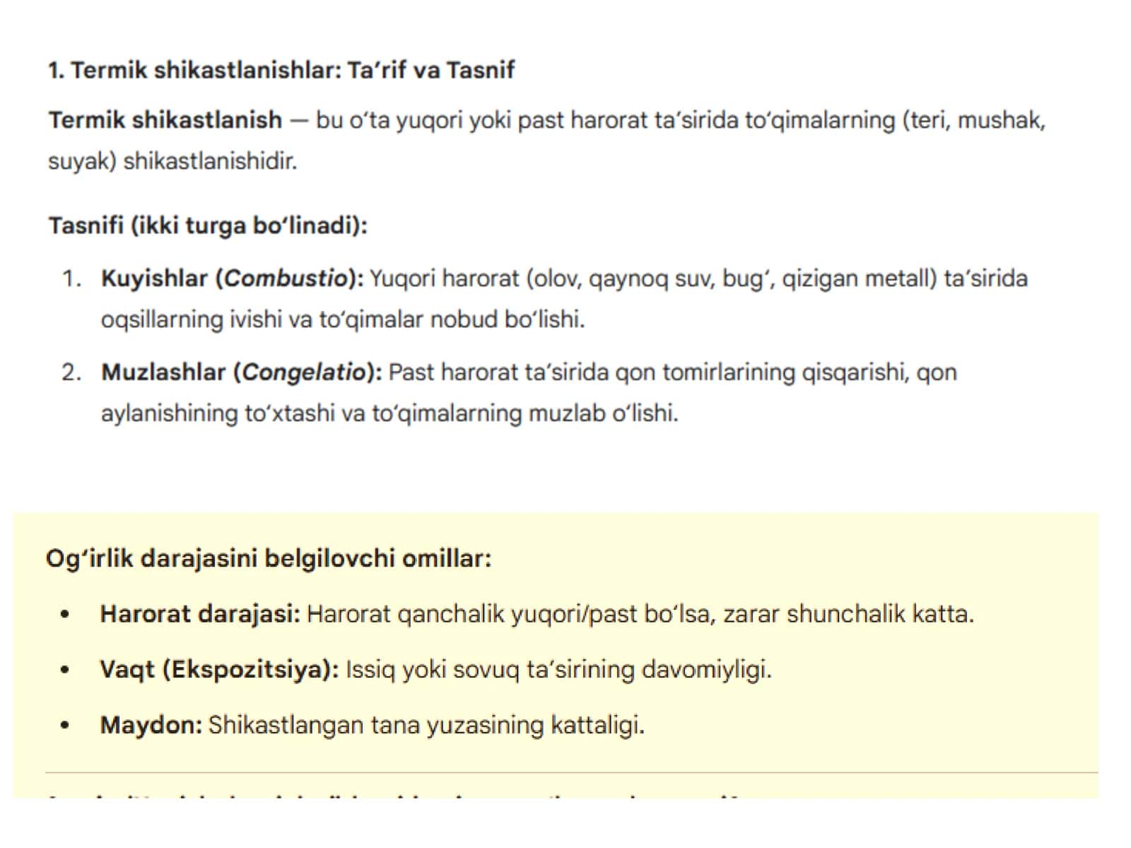 Termik shikastlanishlar 3