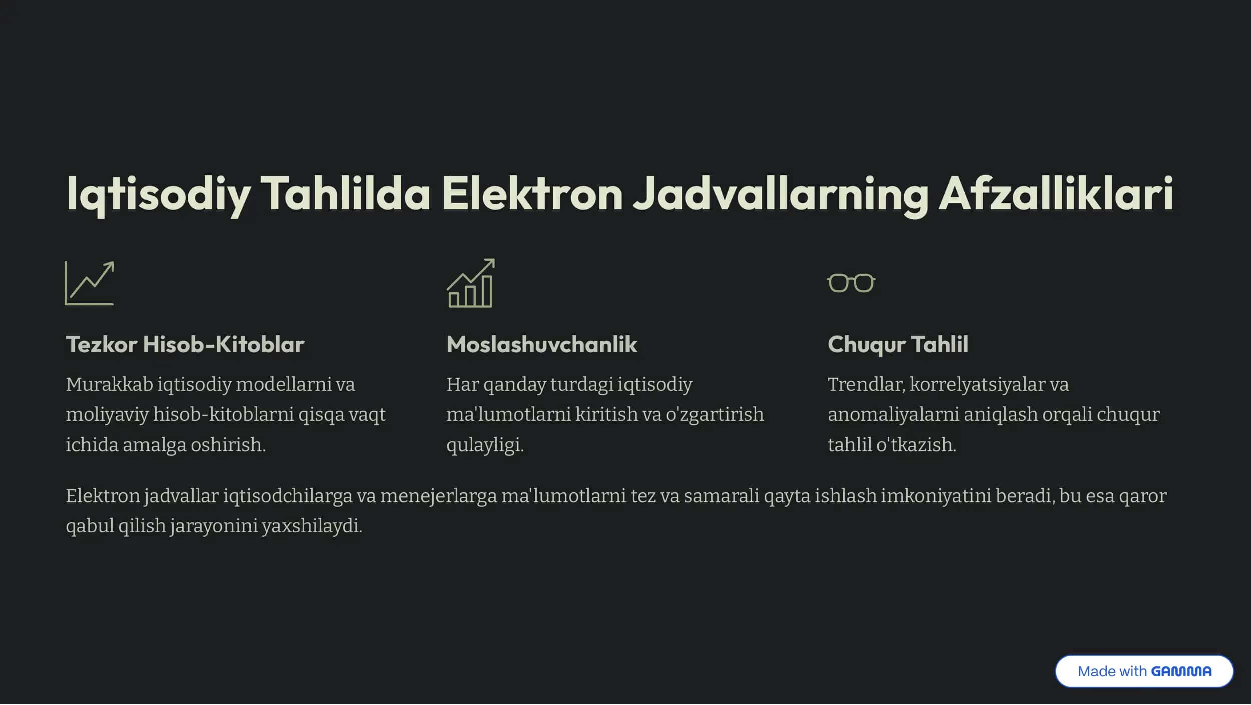 Elektron Jadvallarning Rolli Iqtisodiy Masalalarni Hal Qilishda 3
