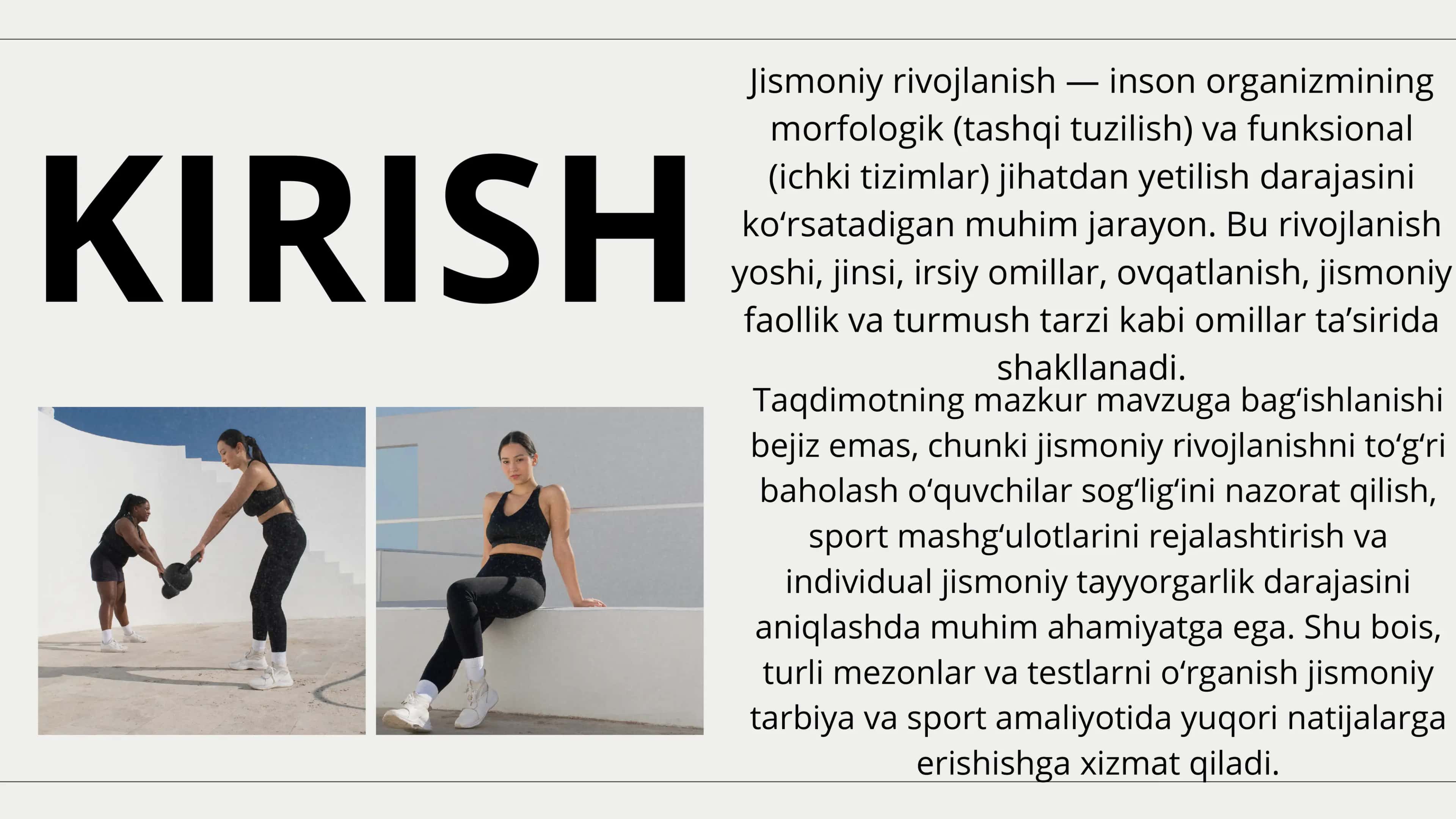 Jismoniy rivojlanish 3