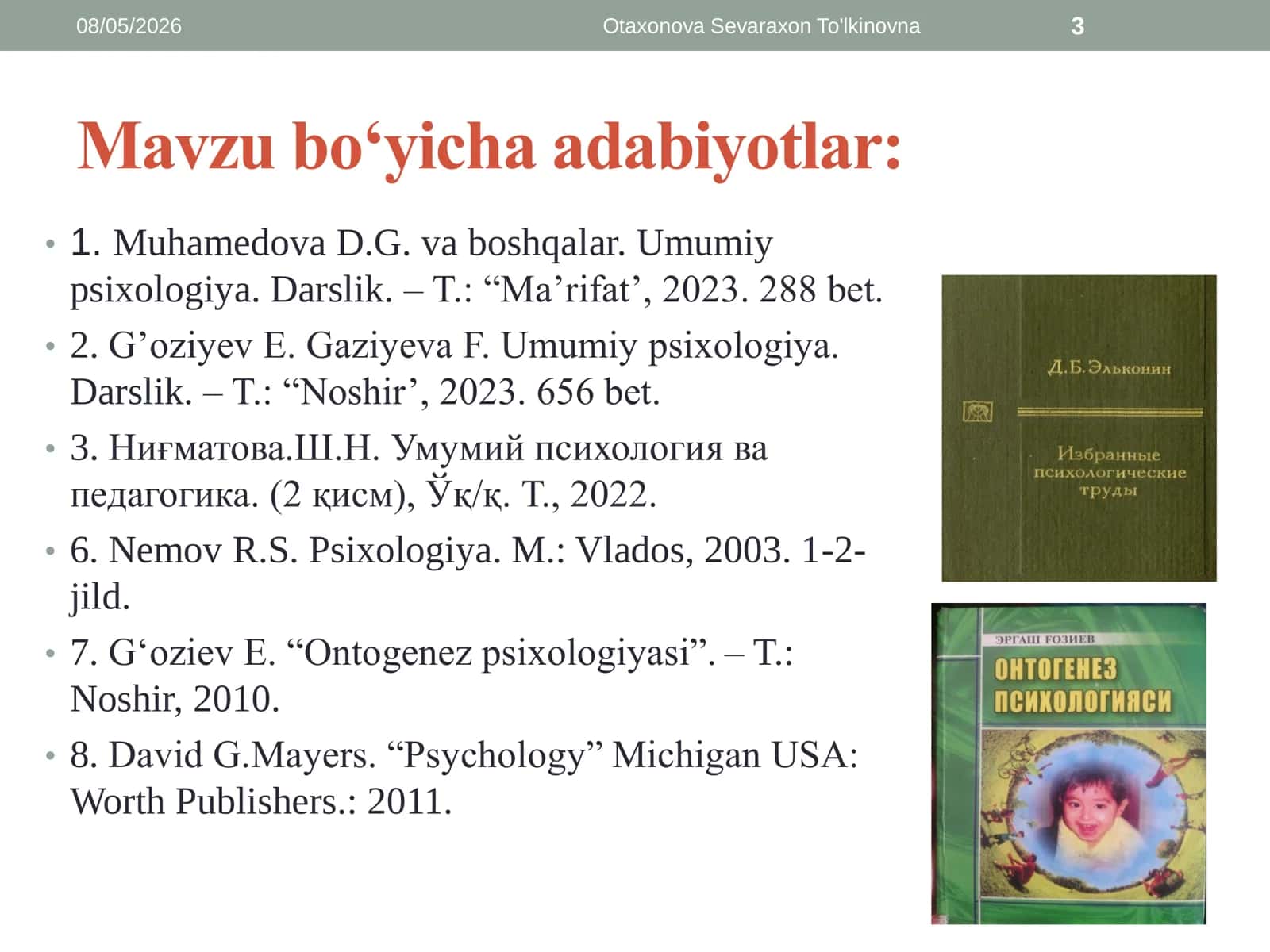 Idrok. Perseptiv obrazni tashkillashtirish. Idrokning murakkab turlari. Pеrtsеptiv rivojlanish 3