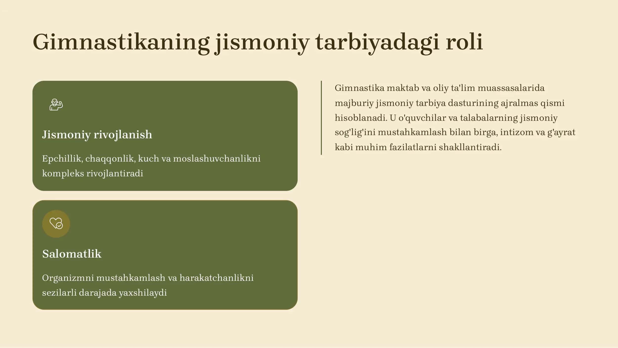 Gimnastika: Tarixiy ildizlar va jismoniy tarbiyada ahamiyati 3