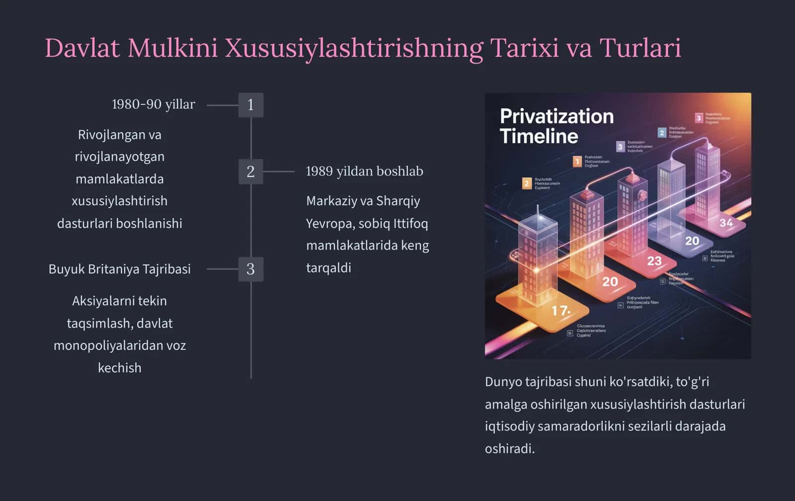 Davlat Mulkini Xususiylashtirish 3