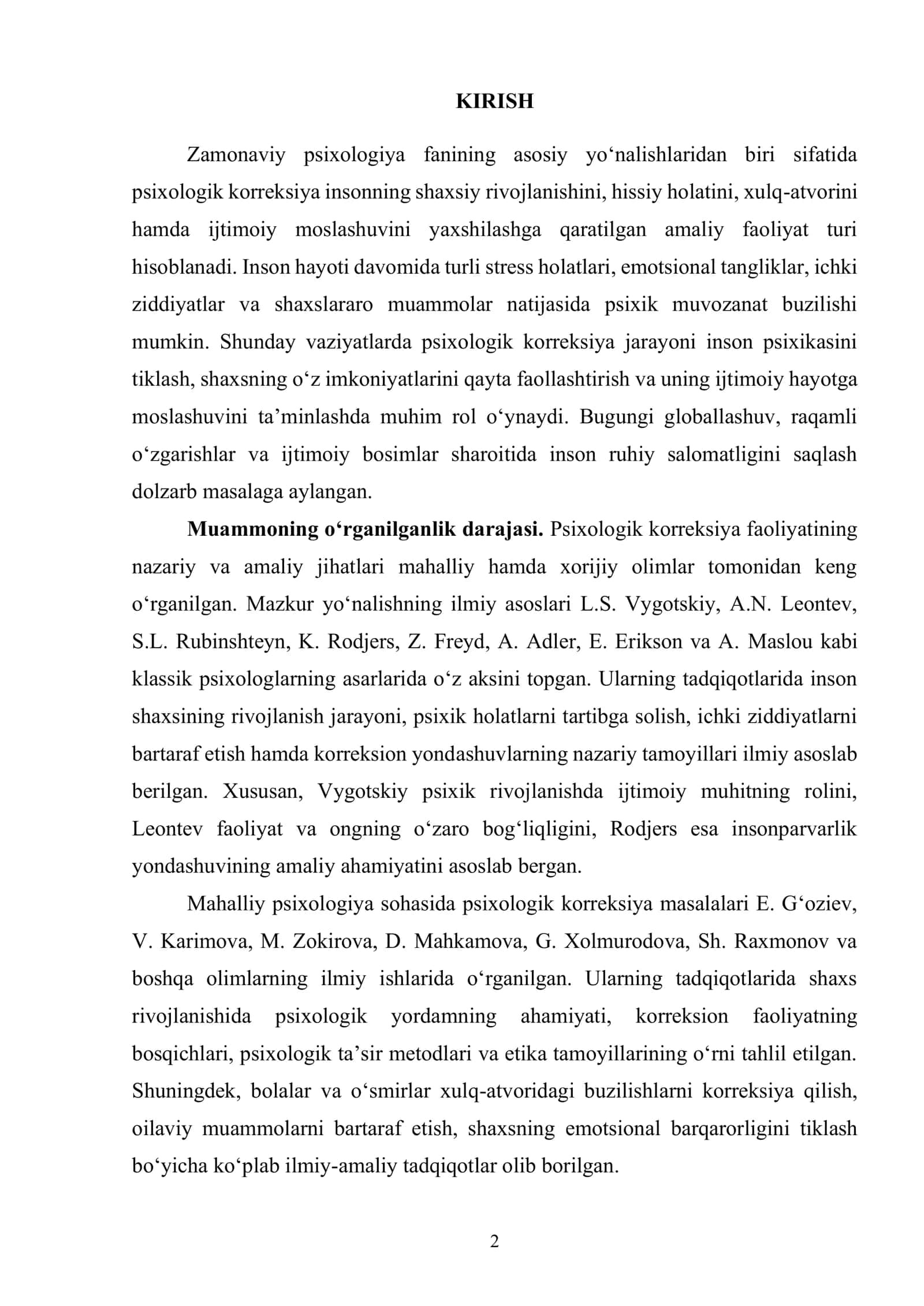 PSIXOLOGIK KORREKSIYA FAOLIYATINI TALABLARI VA VAZIFALAR 3