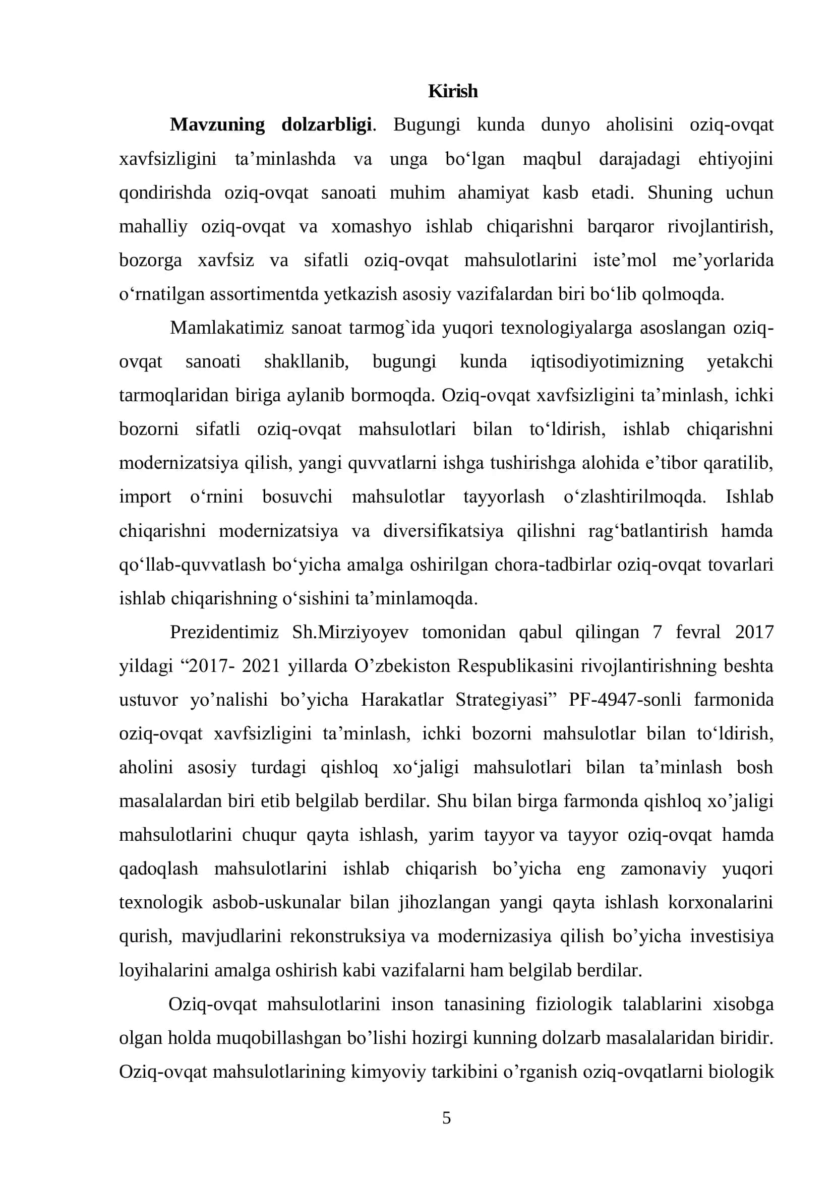 Past enеrgеtik qiymatli jеmlar tеxnologiyasi 3