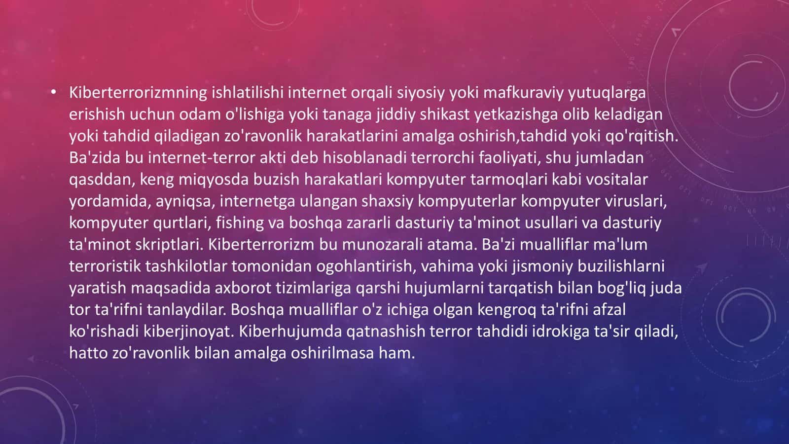 KIBERTERRORIZM 3