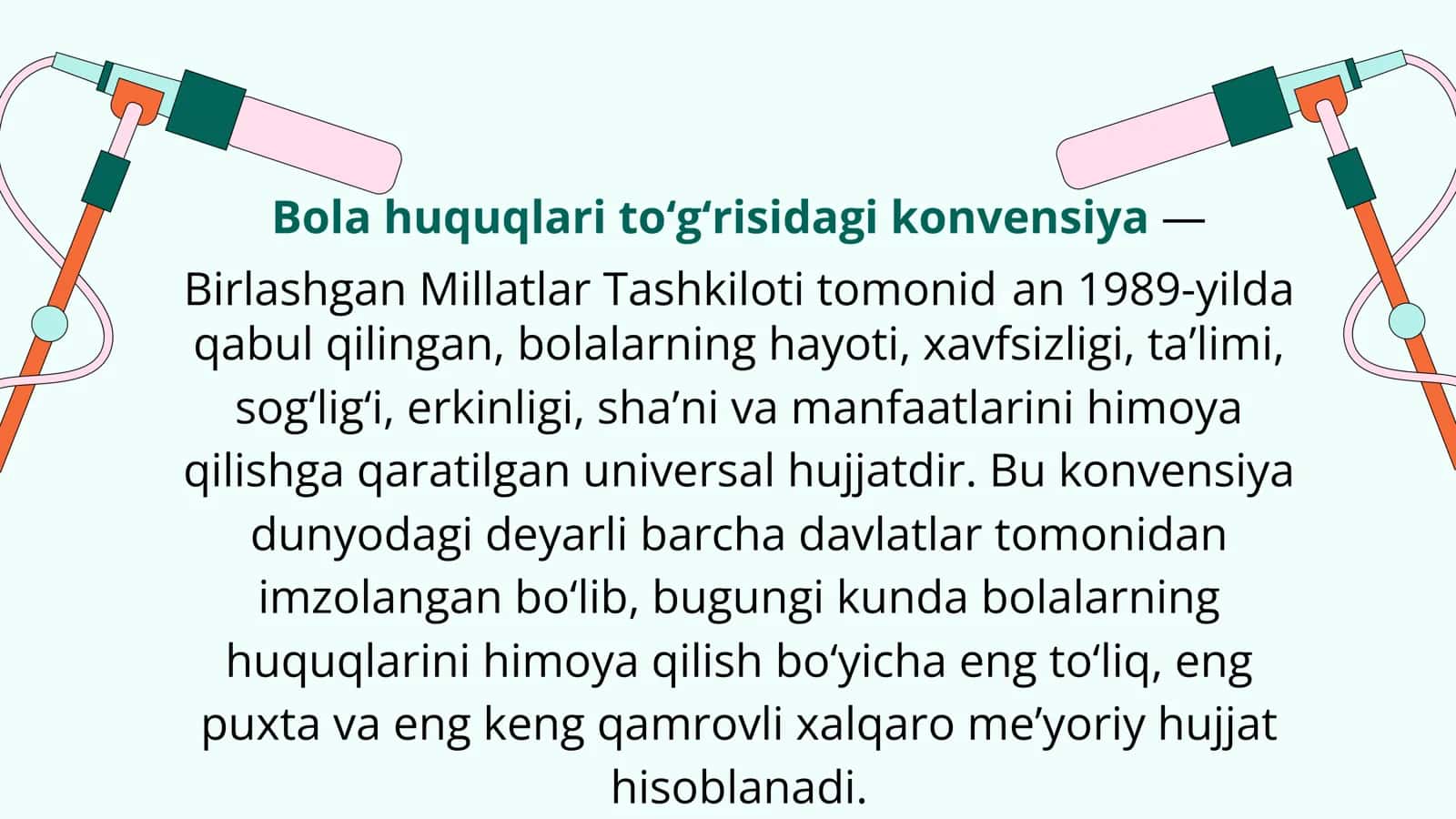 BMTning bola huquqlari toʻgʻrisidagi konveksiya 3