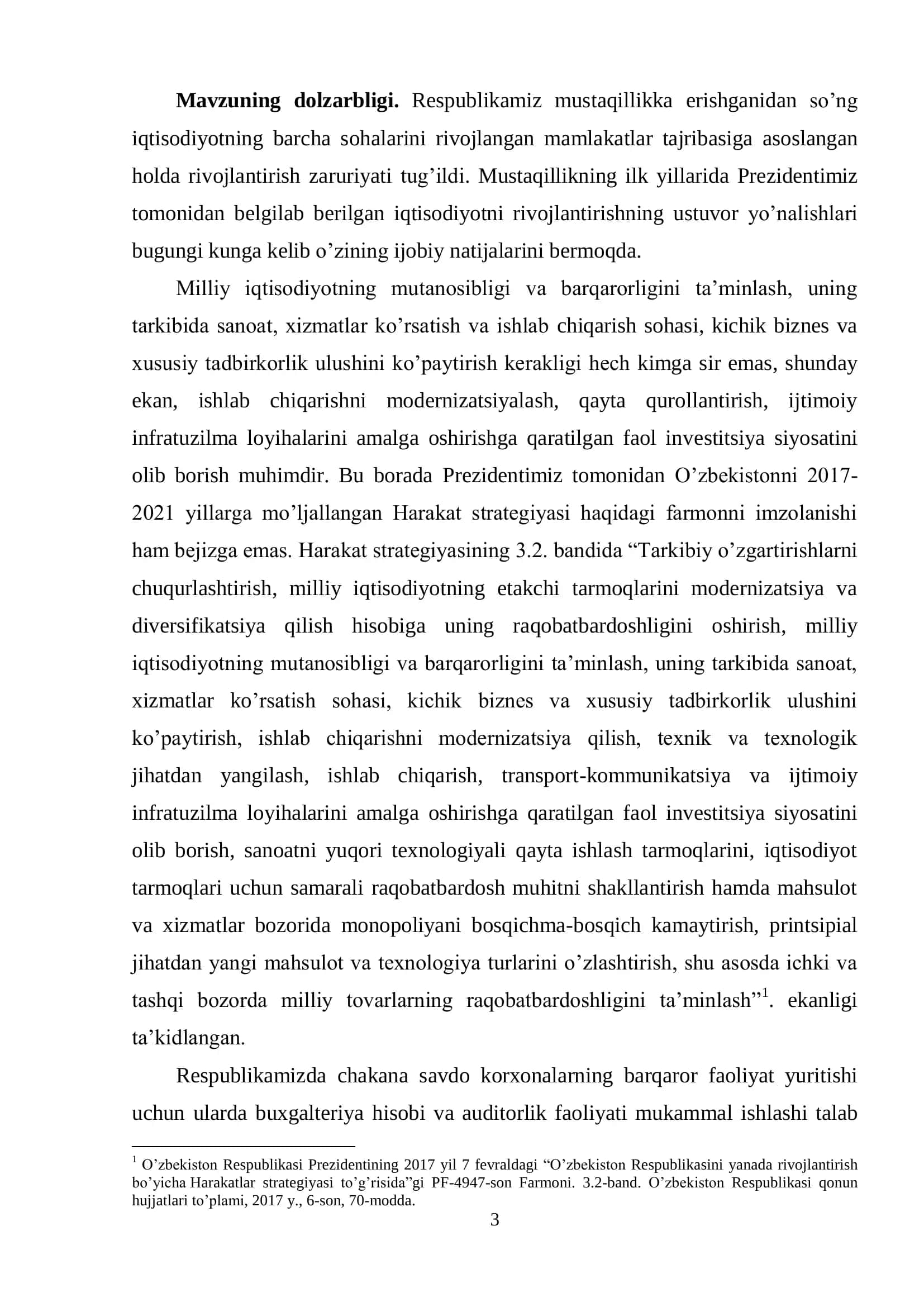 CHAKANA SAVDO KORXONALARIDA ASOSIY FAOLIYAT AUDITINING XUSUSIYATLARI 3