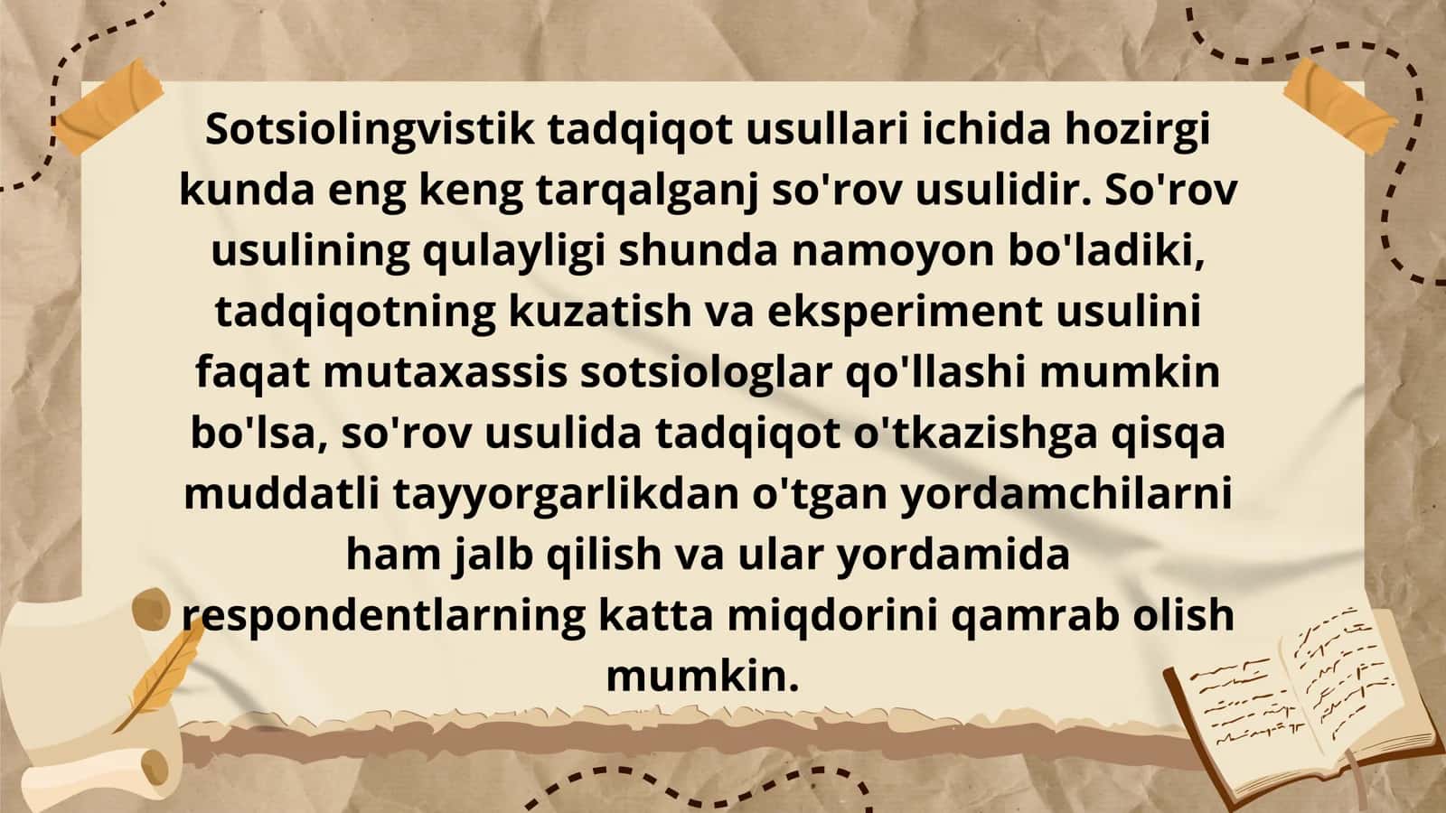 Sotsiolingvistik tadqiqot dasturi 3