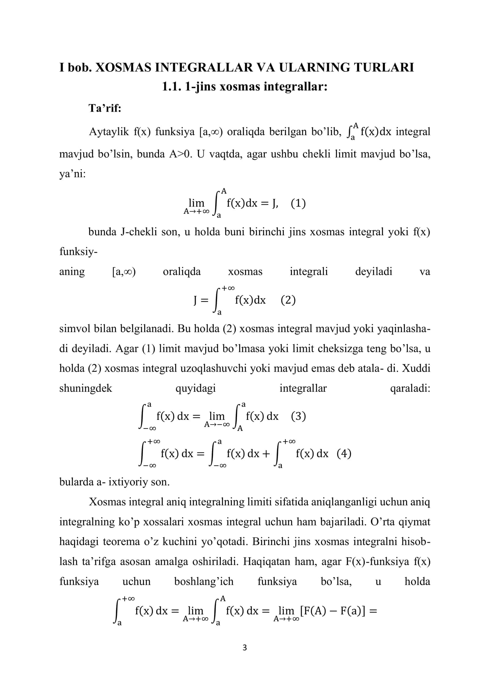 Mavzu. Frenel ∫ 3