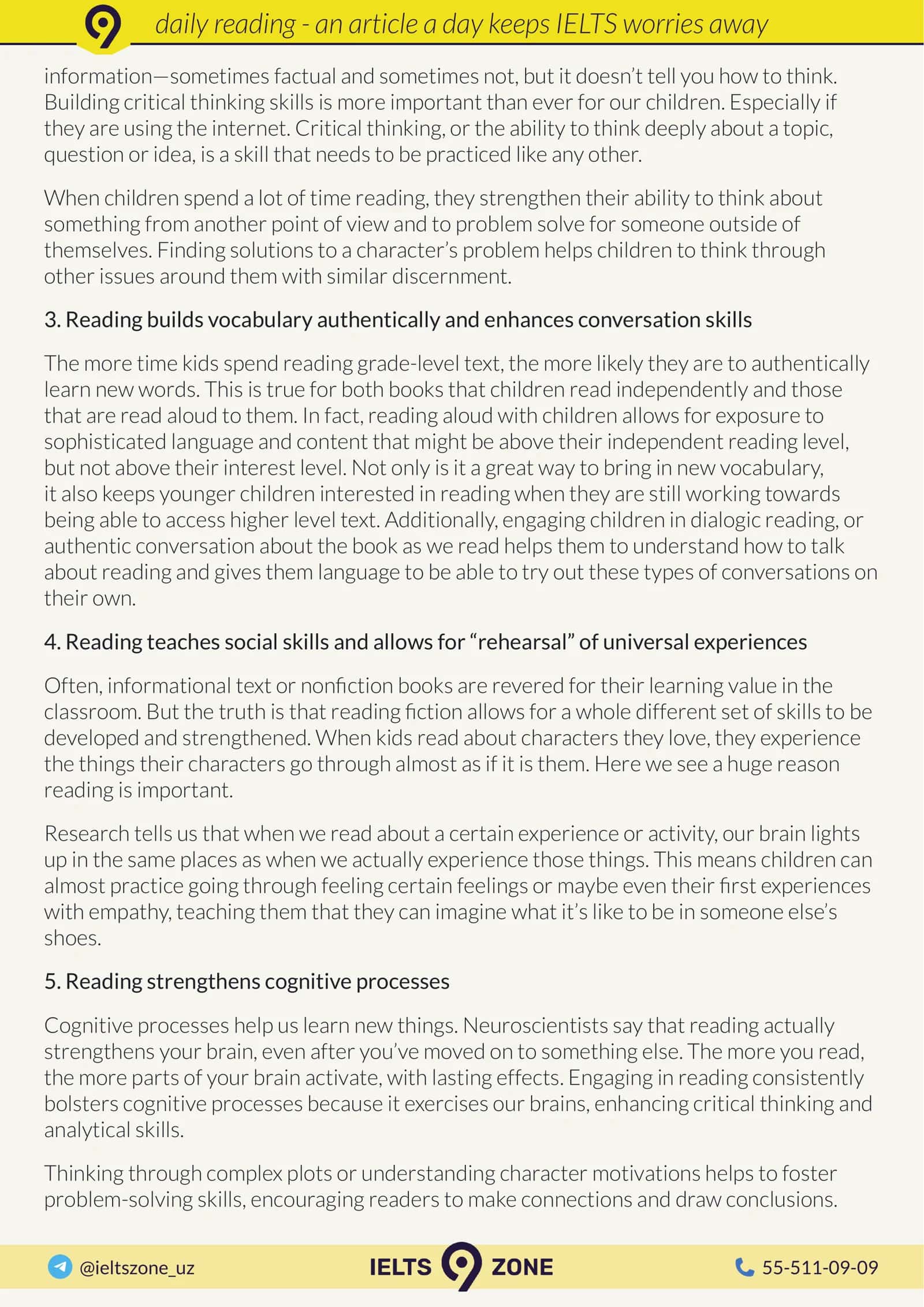 Importance of Reading in IELTS Preparation 3