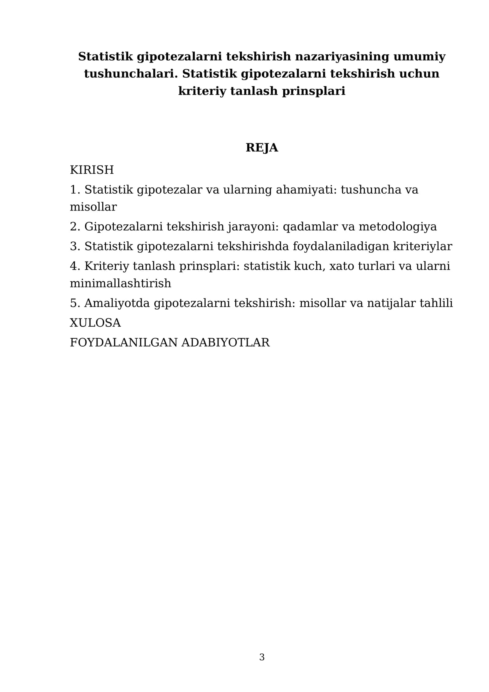 MUSTAQIL ISHI EHTIMOLLAR NAZARIYASI VA MATEMATIK STATISTIKA FANIDAN 3