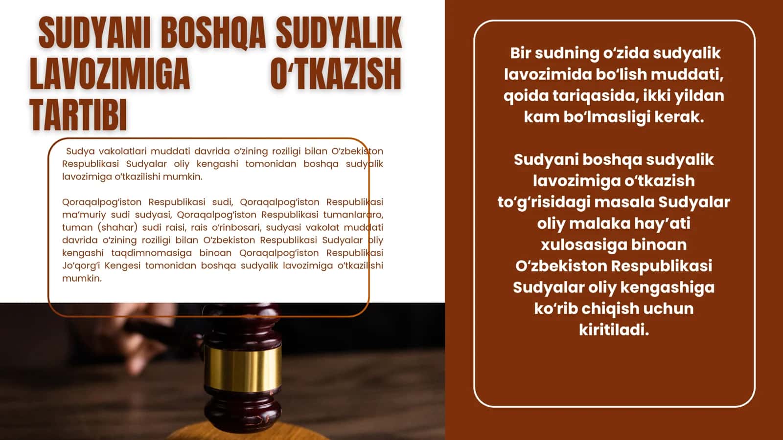 Sudyalarning vakolatlari 3