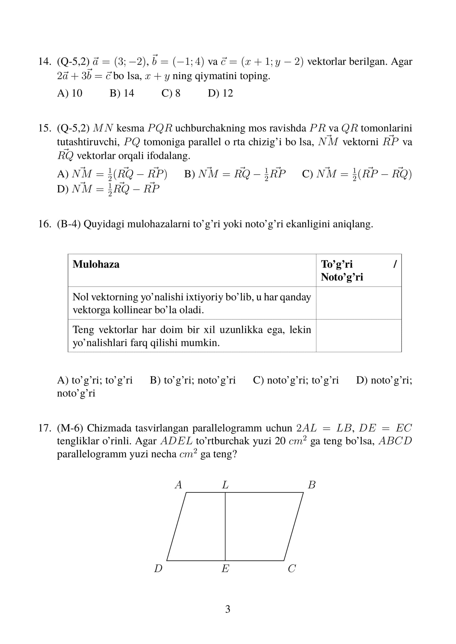 8-sinf matematika 3-CHSB demo 3