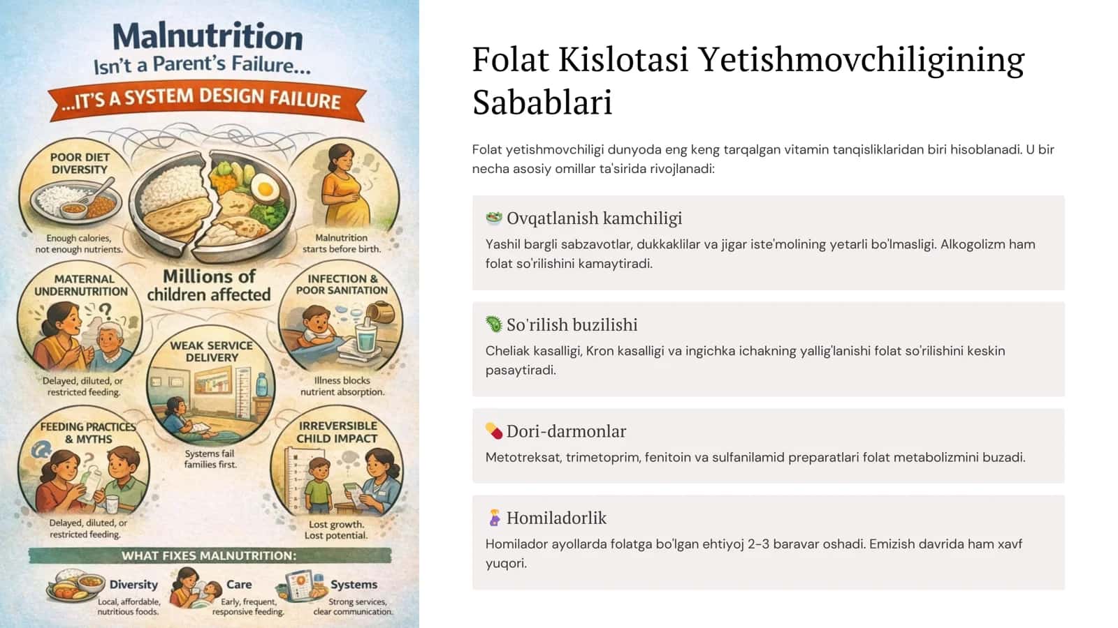 Folat Kislotasi Yetishmovchiligi va Sulfanilamid Preparatlar 3
