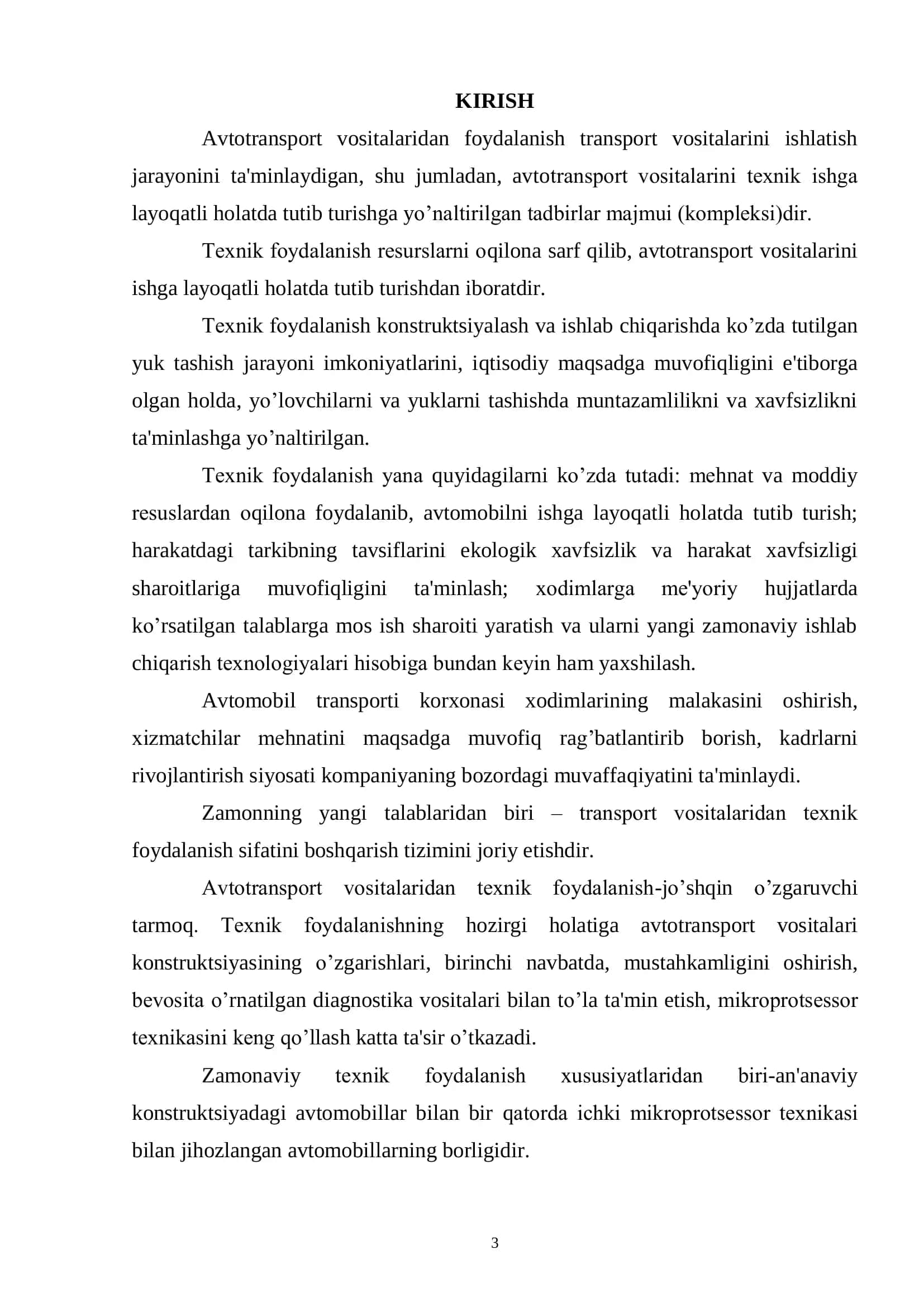 Avtomobillarni ta’mirlashda ishlatiladigan texnologik uskuna 3