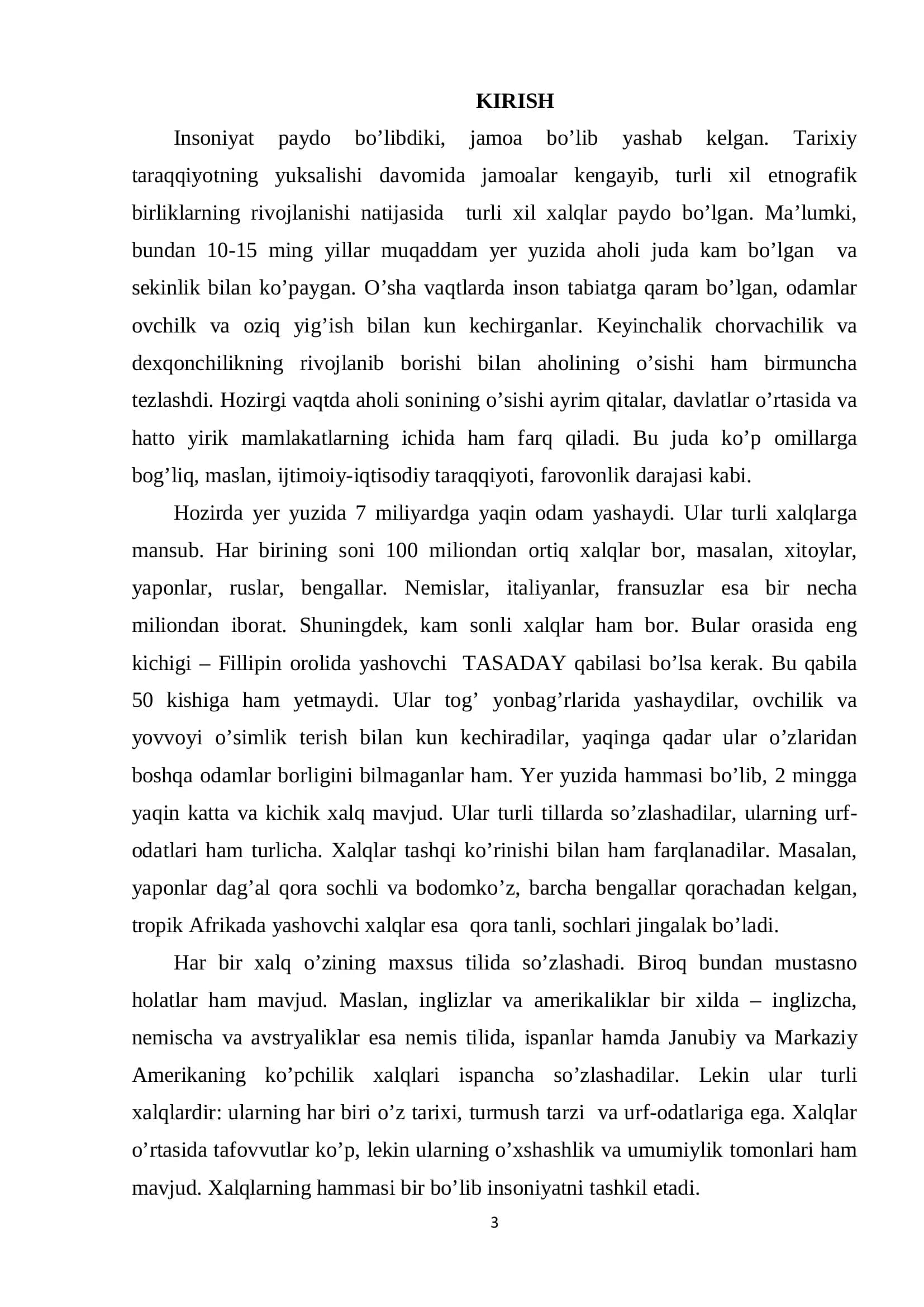 DUNYO XALQLARINING TARKIBIY TUZILMALARI VA ULARNING GEOGRAFIK MANZARASI 3
