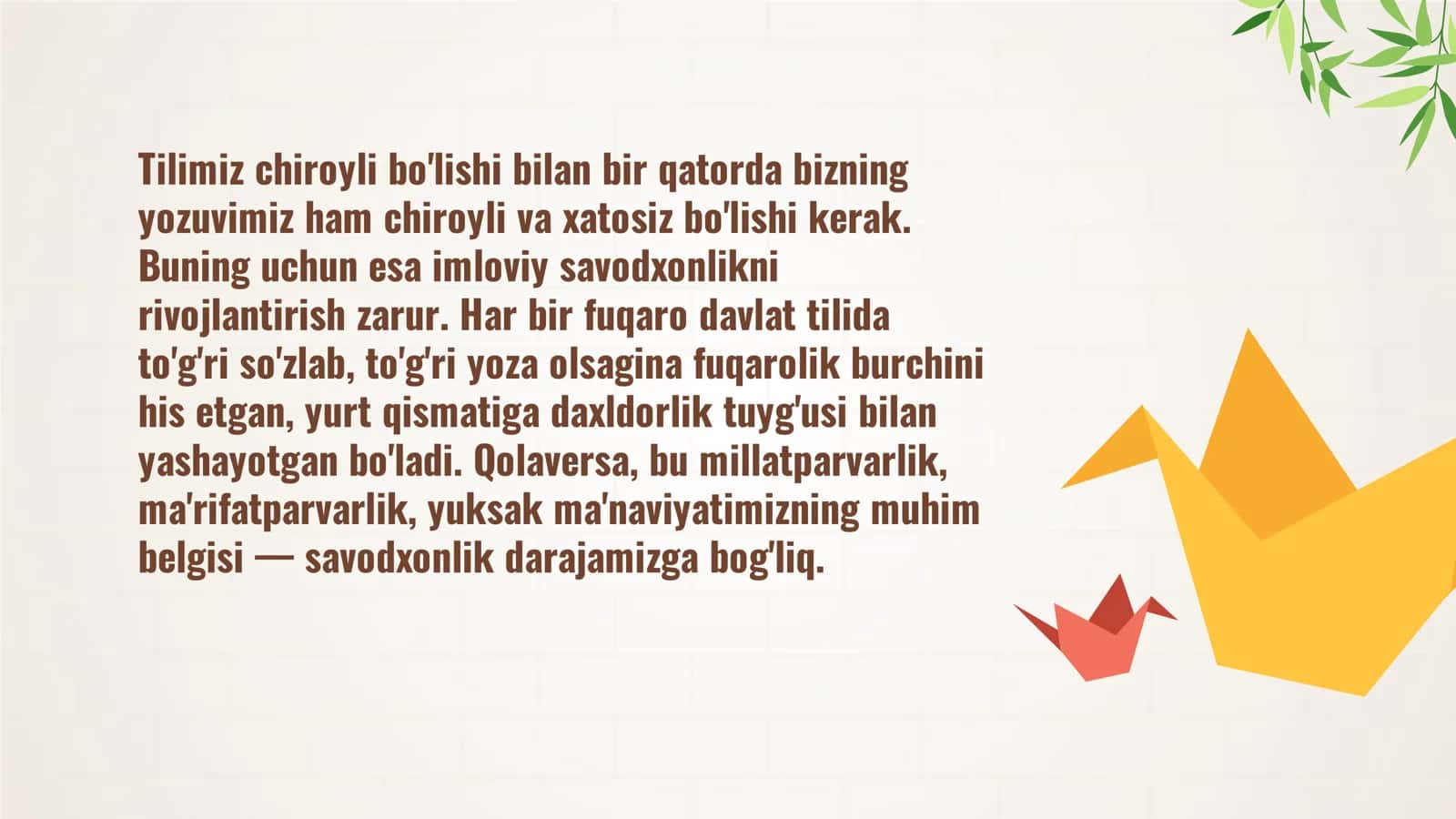 Matnlarni imloviy tahlil qilish. 3