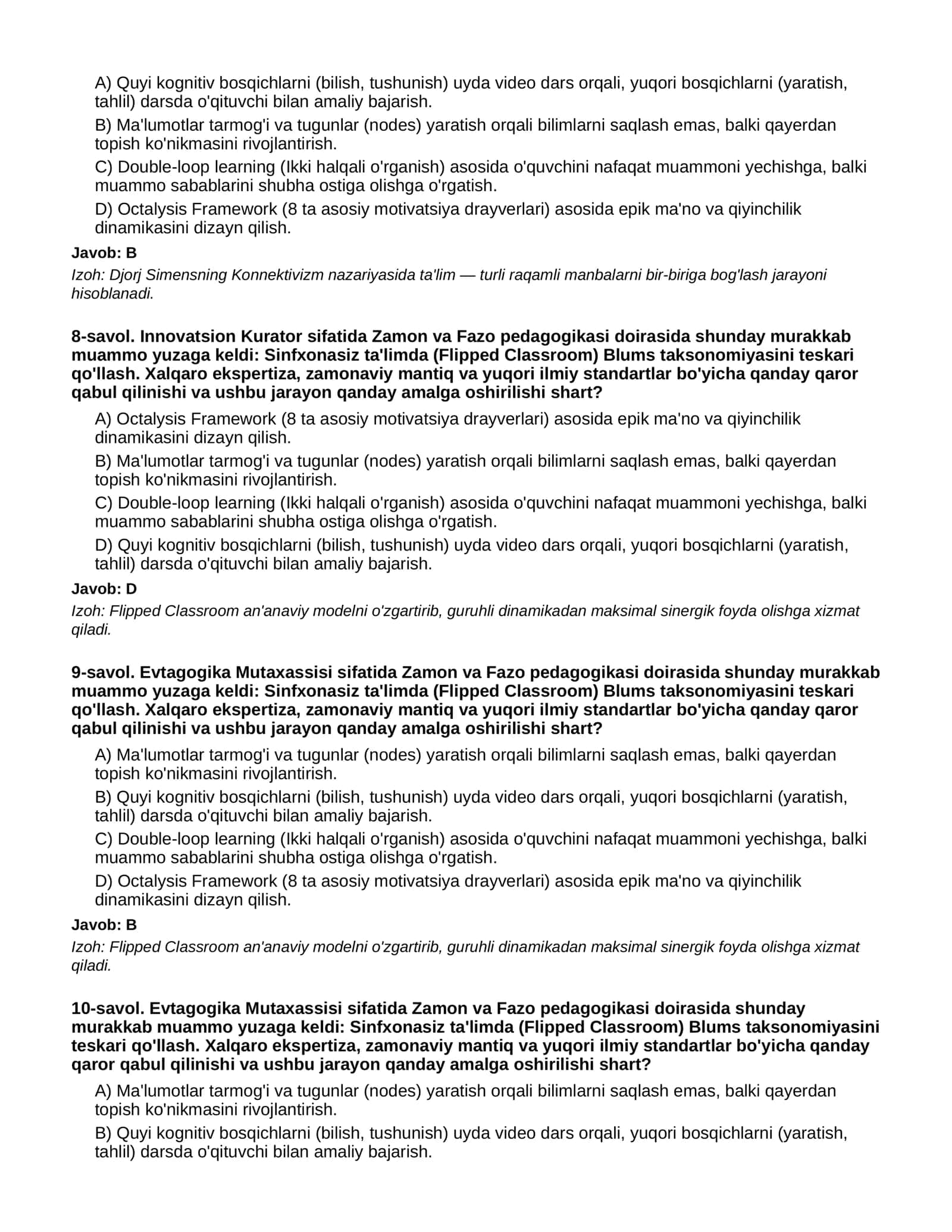 TA'LIM VA PEDAGOGIKA - 3-QISM (O'TA QIYIN) 3