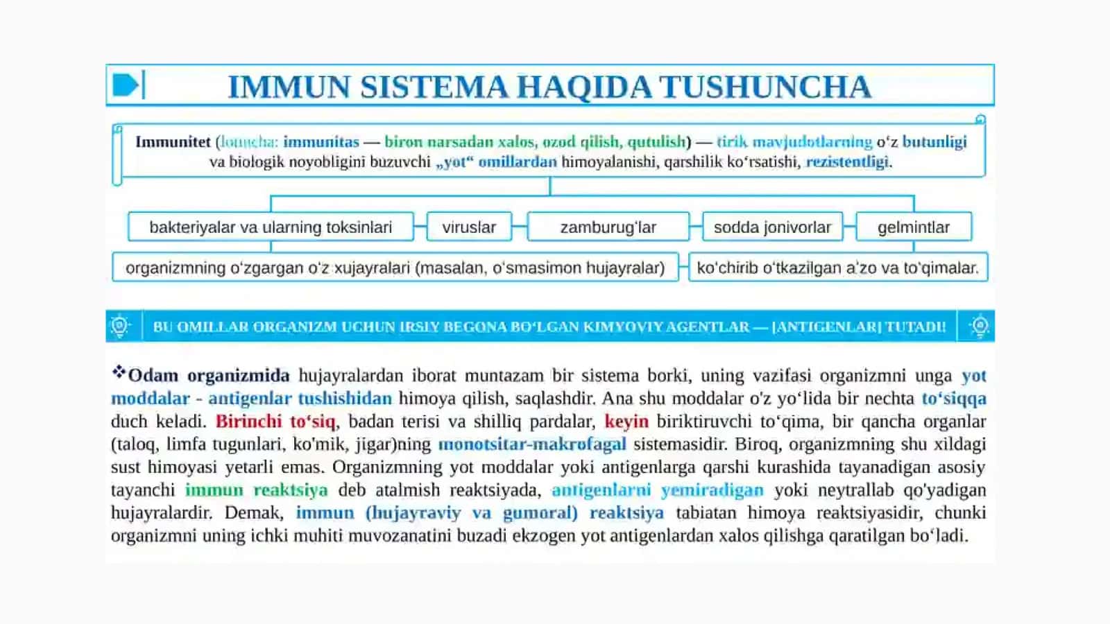 IMMUNOLOGIK TOLERANTLIK autoimmun 3