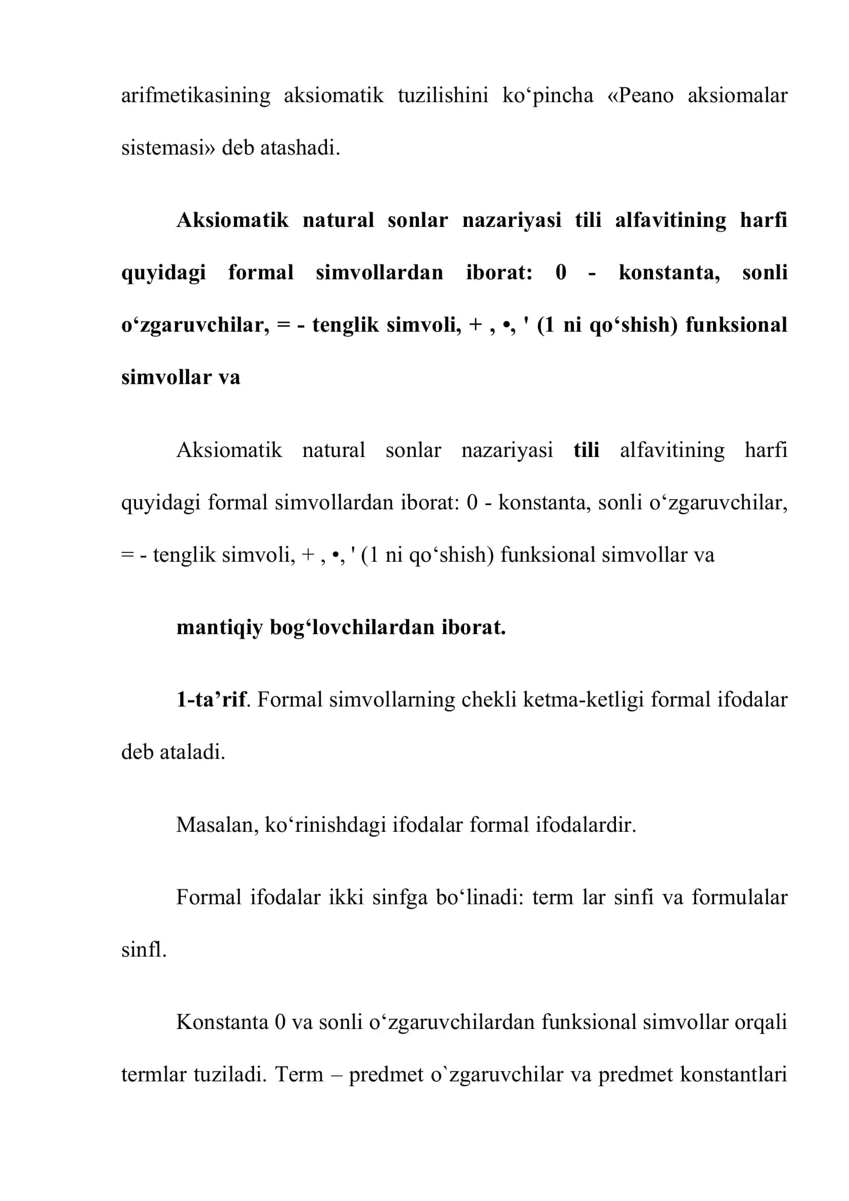 To`liqsizlik haqidagi Gyodel teoremasi 3