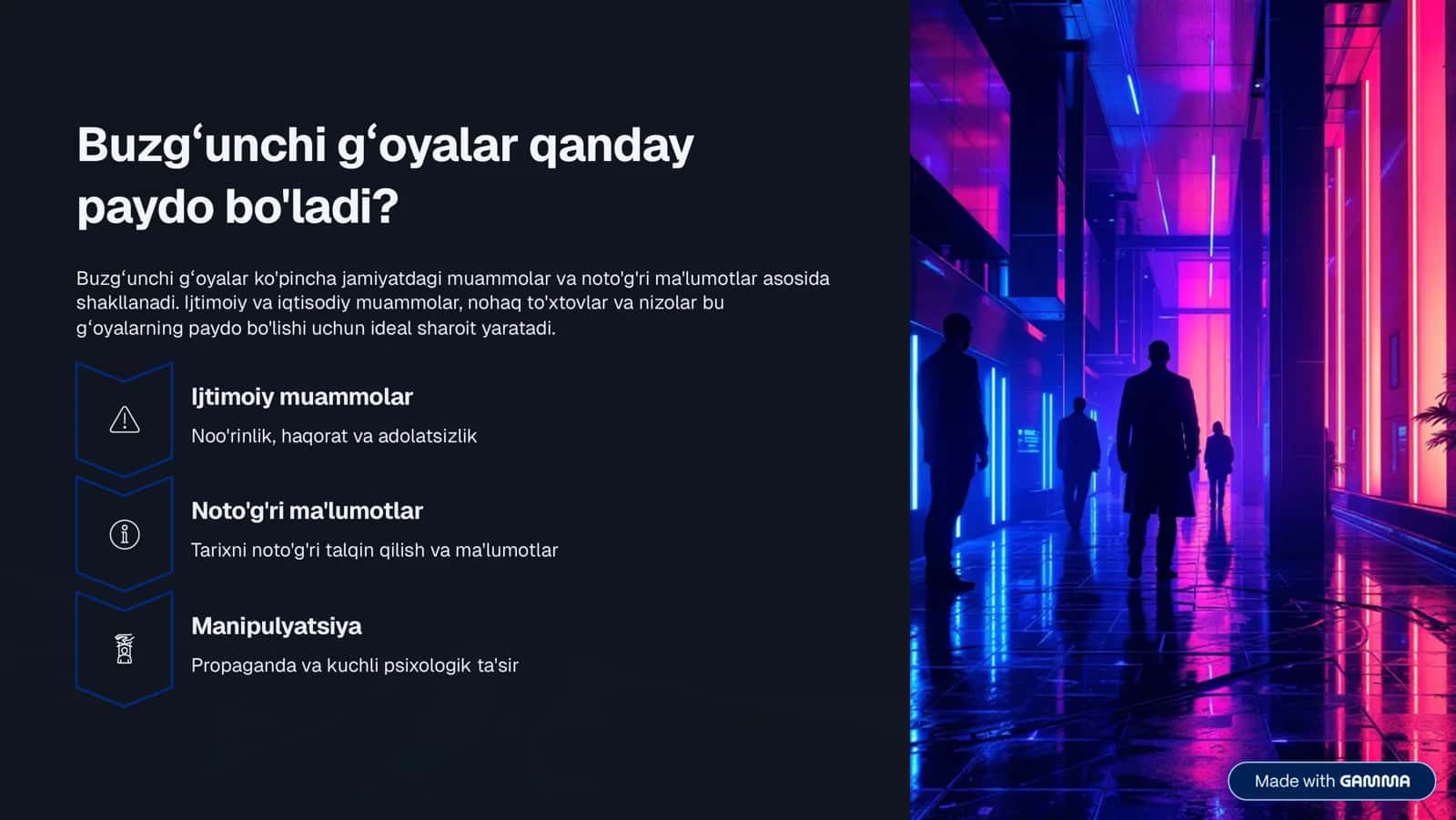 Buzgʼunchi gʼoyalar va ularning jamiyatga ta'siri 3