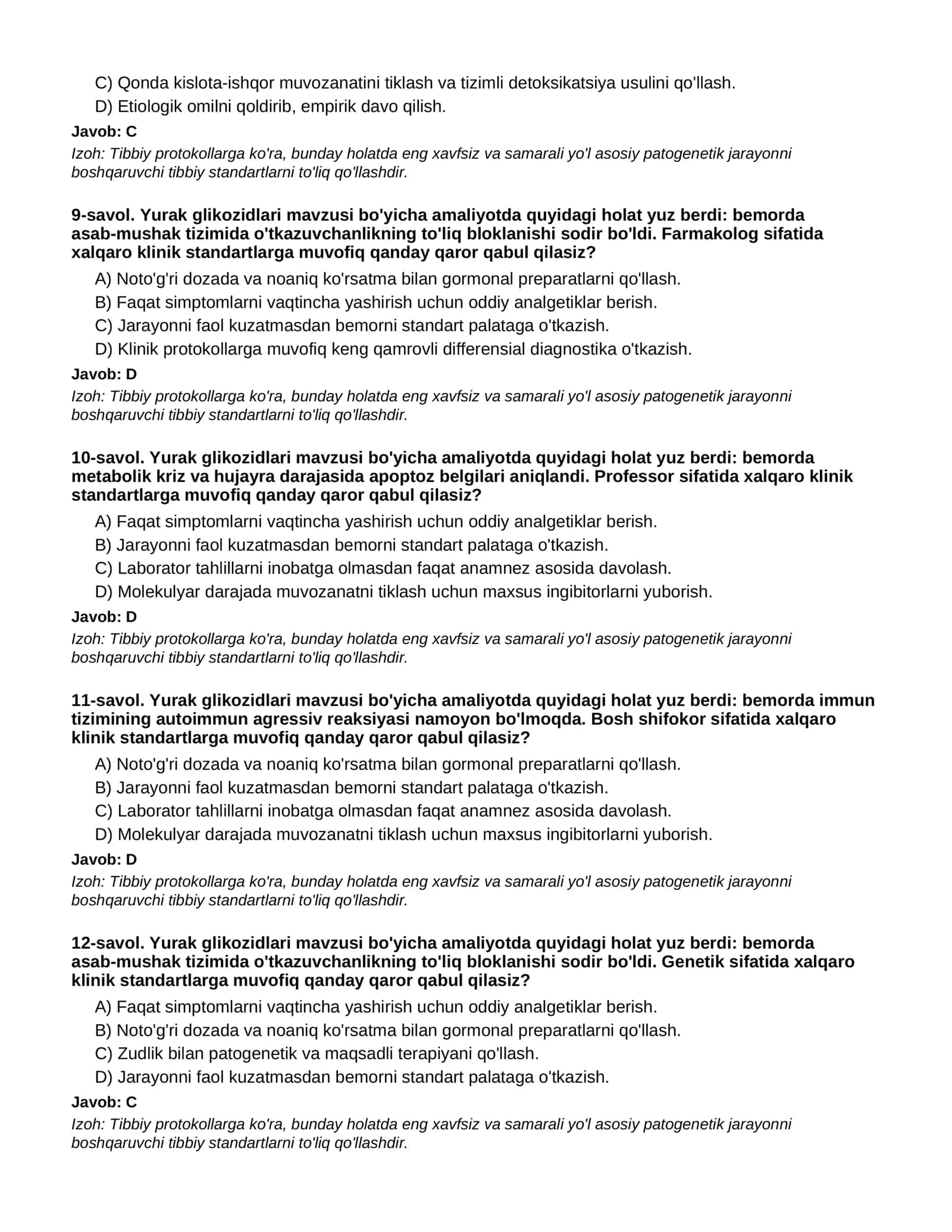 YURAK GLIKOZIDLARI - 2-QISM 3