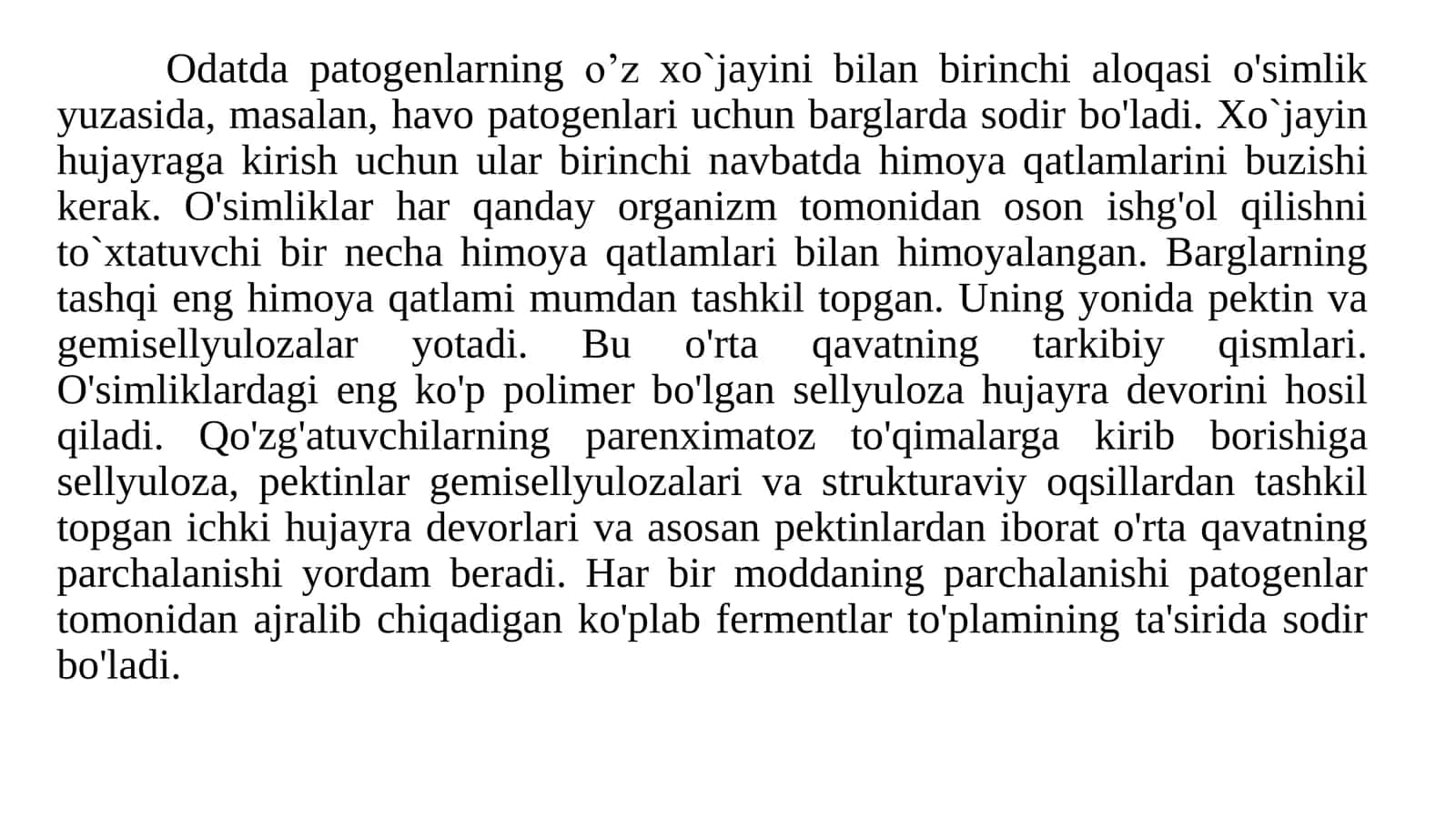 Patologiyalar rivojlanishida fermentlarning roli 3