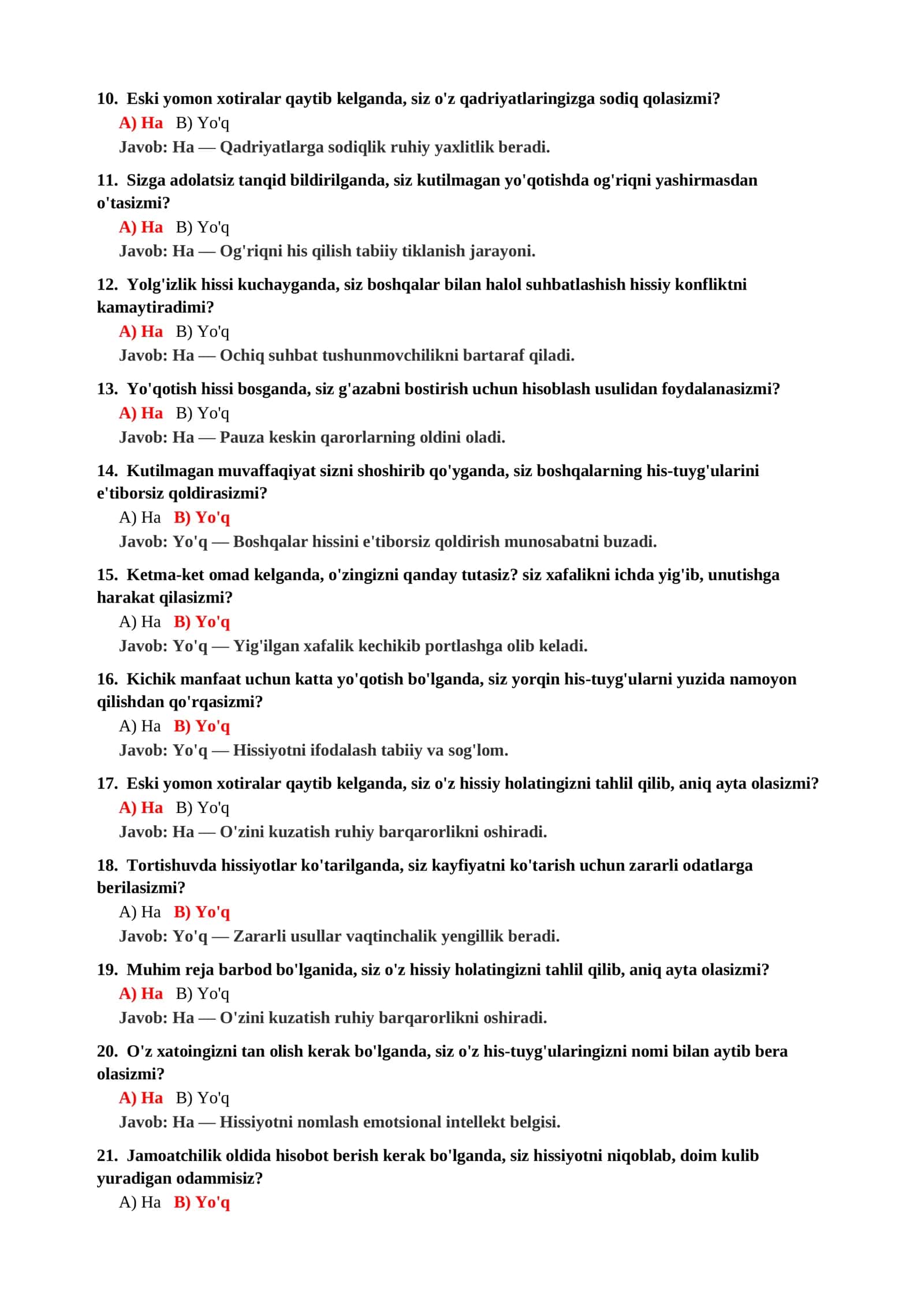 PSIXOLOGIK KONSULTATSIYA TEST SAVOLLARI 3