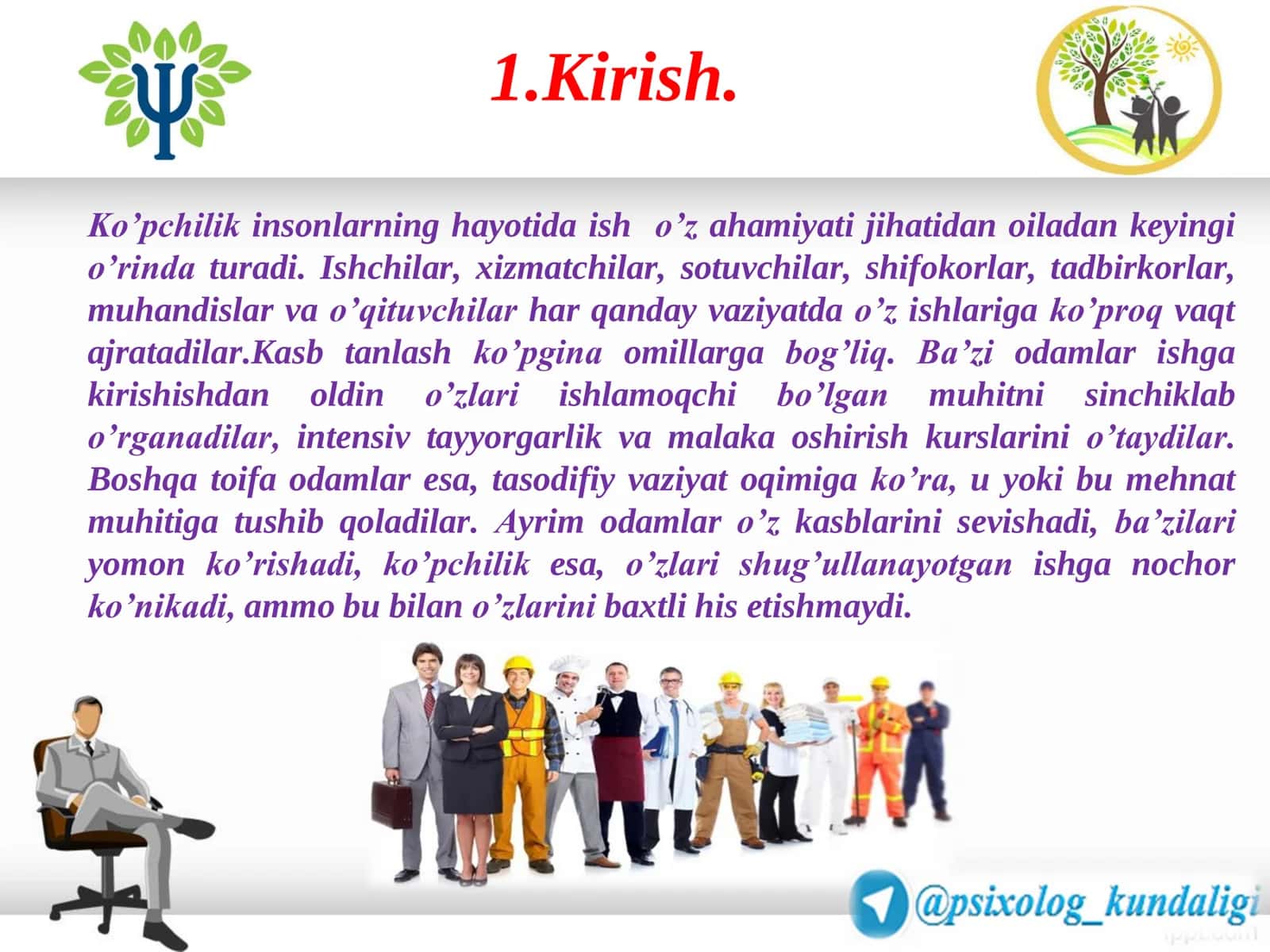 Psixolog bo'lishning 10 qo'llanmasi 3
